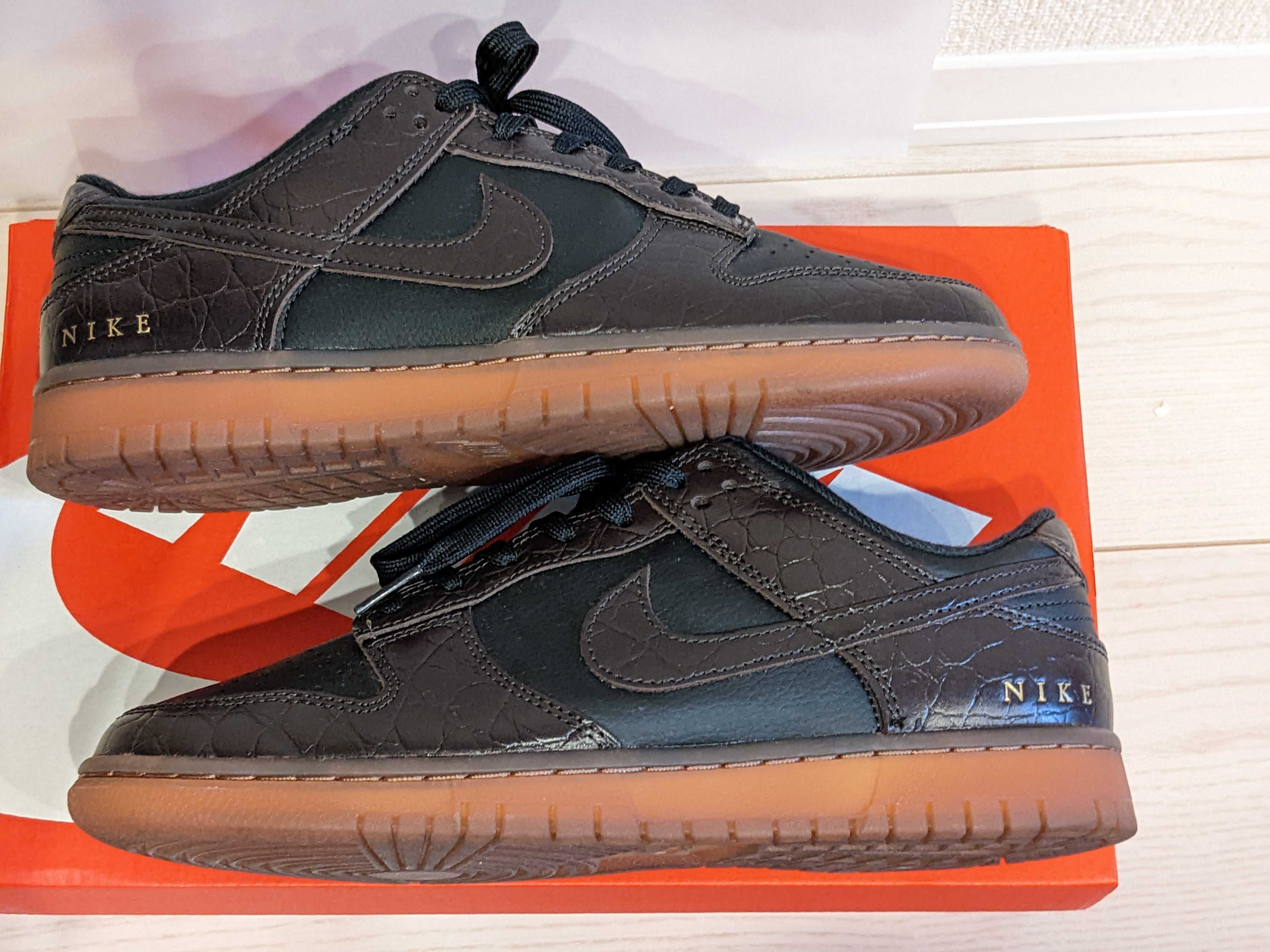 Nike Dunk Low "Velvet Brown and Black"