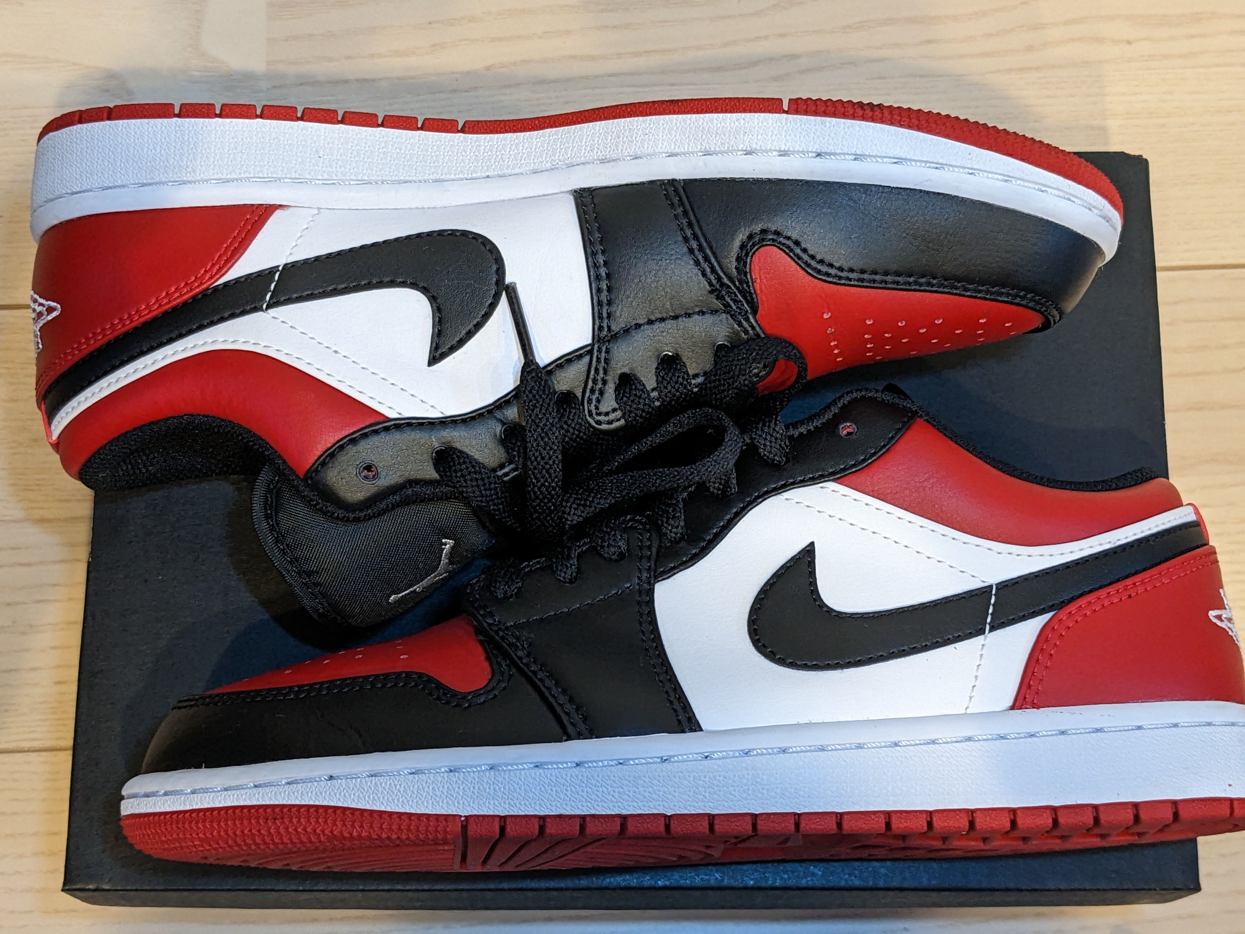 Nike Air Jordan 1 Low "Bred Toe"