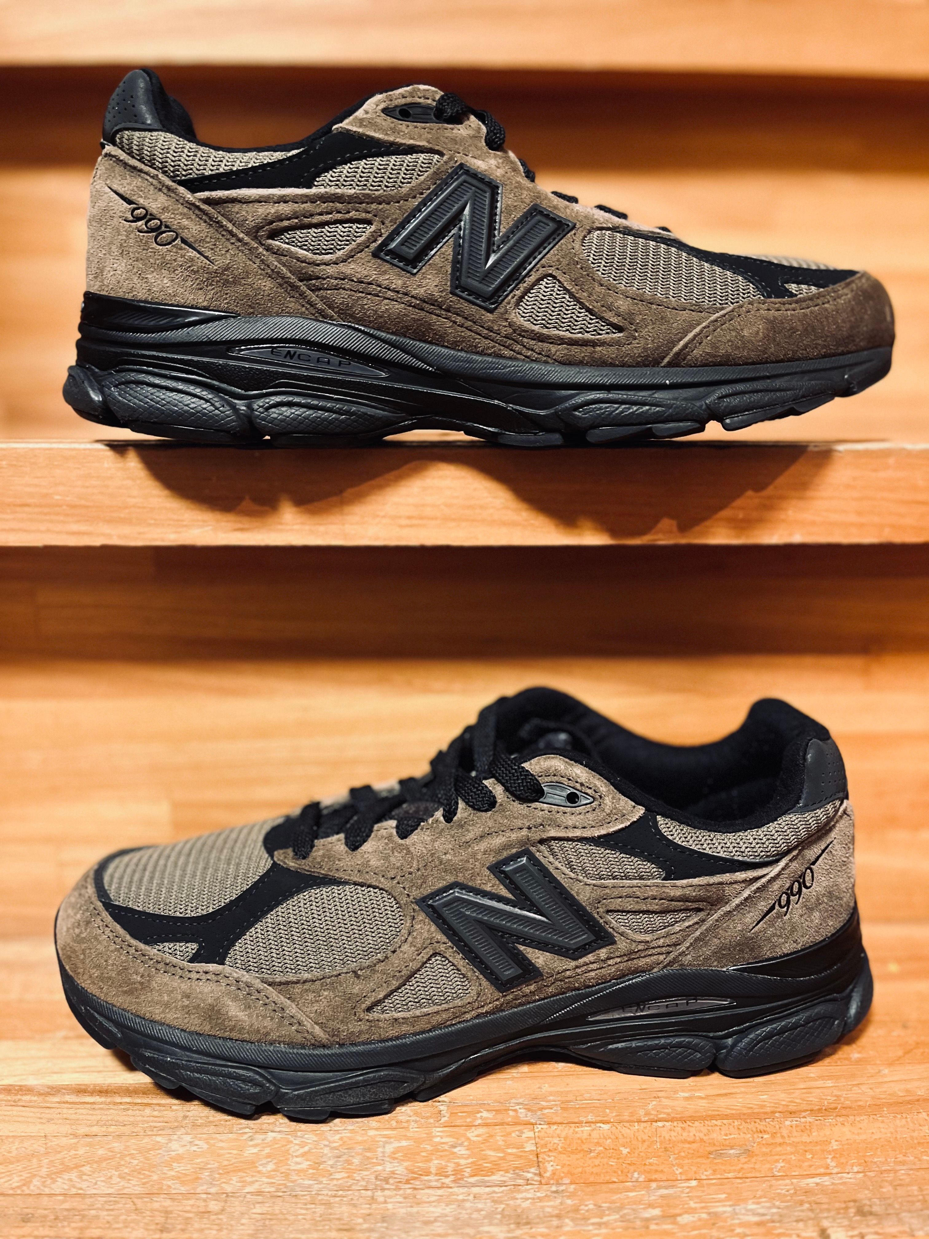 JJJJound × New Balance 990V3 "Slate Black"