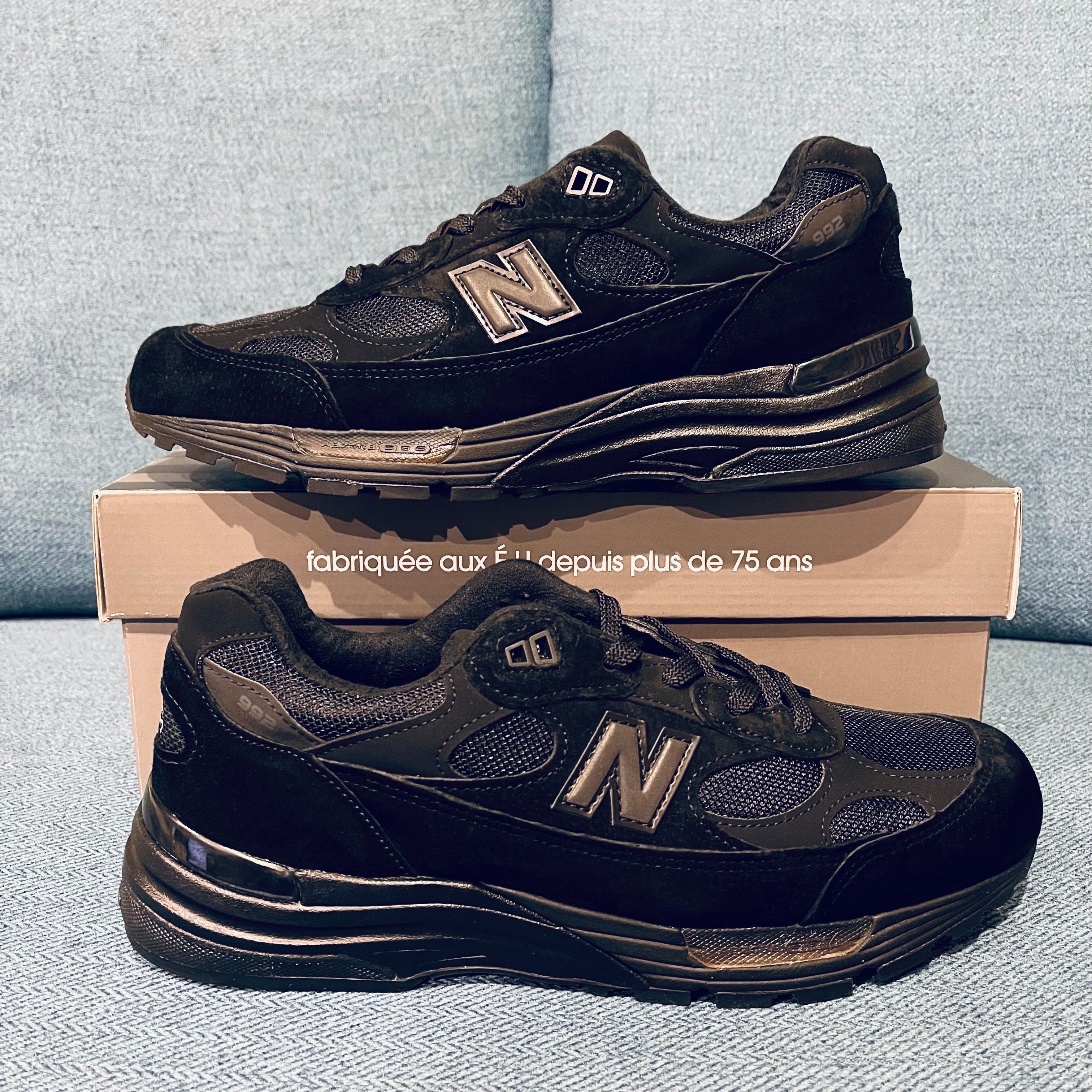 New Balance 992 "Triple Black"