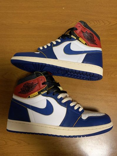 Union × Nike Air Jordan 1 Retro High OG NRG "Storm Blue/Varsity Red"
