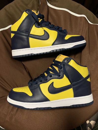 Nike Dunk High "Michigan"