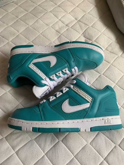 Supreme × Nike SB Air Force 2 Low "New Emerald"