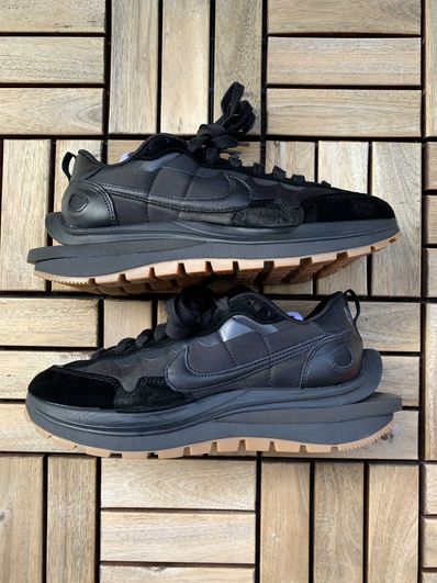 sacai × Nike VaporWaffle "Black Gum"