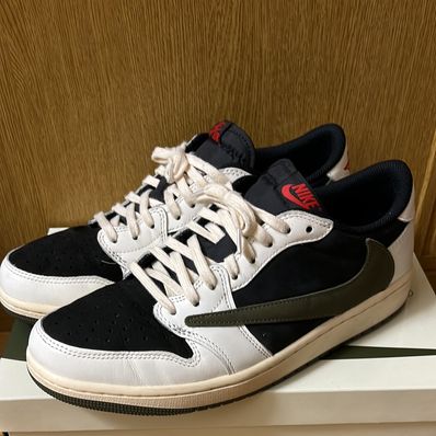 Travis Scott × Nike Women's Air Jordan 1 Low OG "Medium Olive"