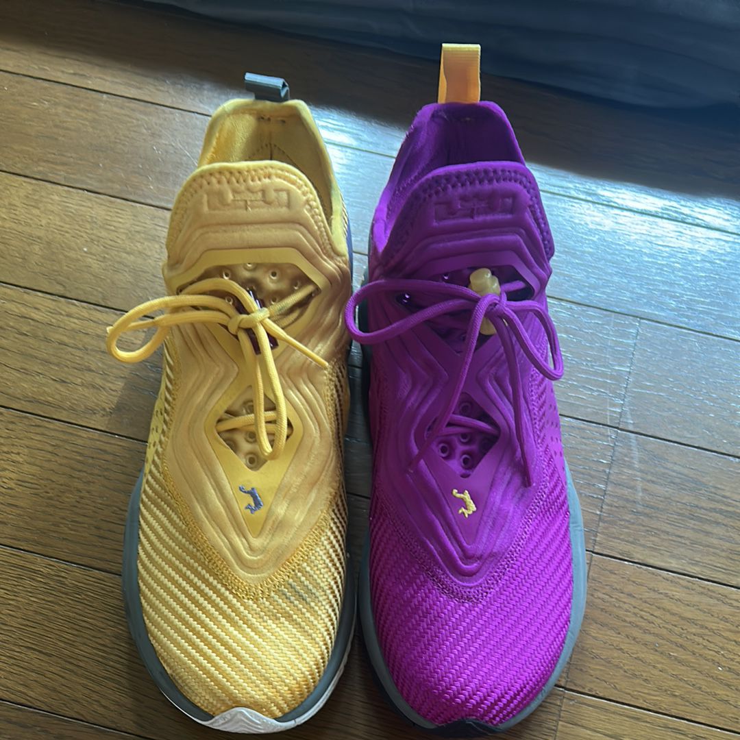 ナイキ レブロン ソルジャー14 "レイカーズ"