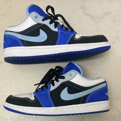 Nike Air Jordan 1 Low "White/Black/Blue"