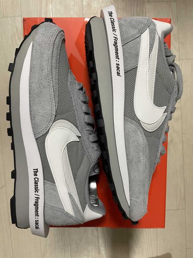 Fragment × sacai × Nike LD Waffle "Light Smoke Grey"
