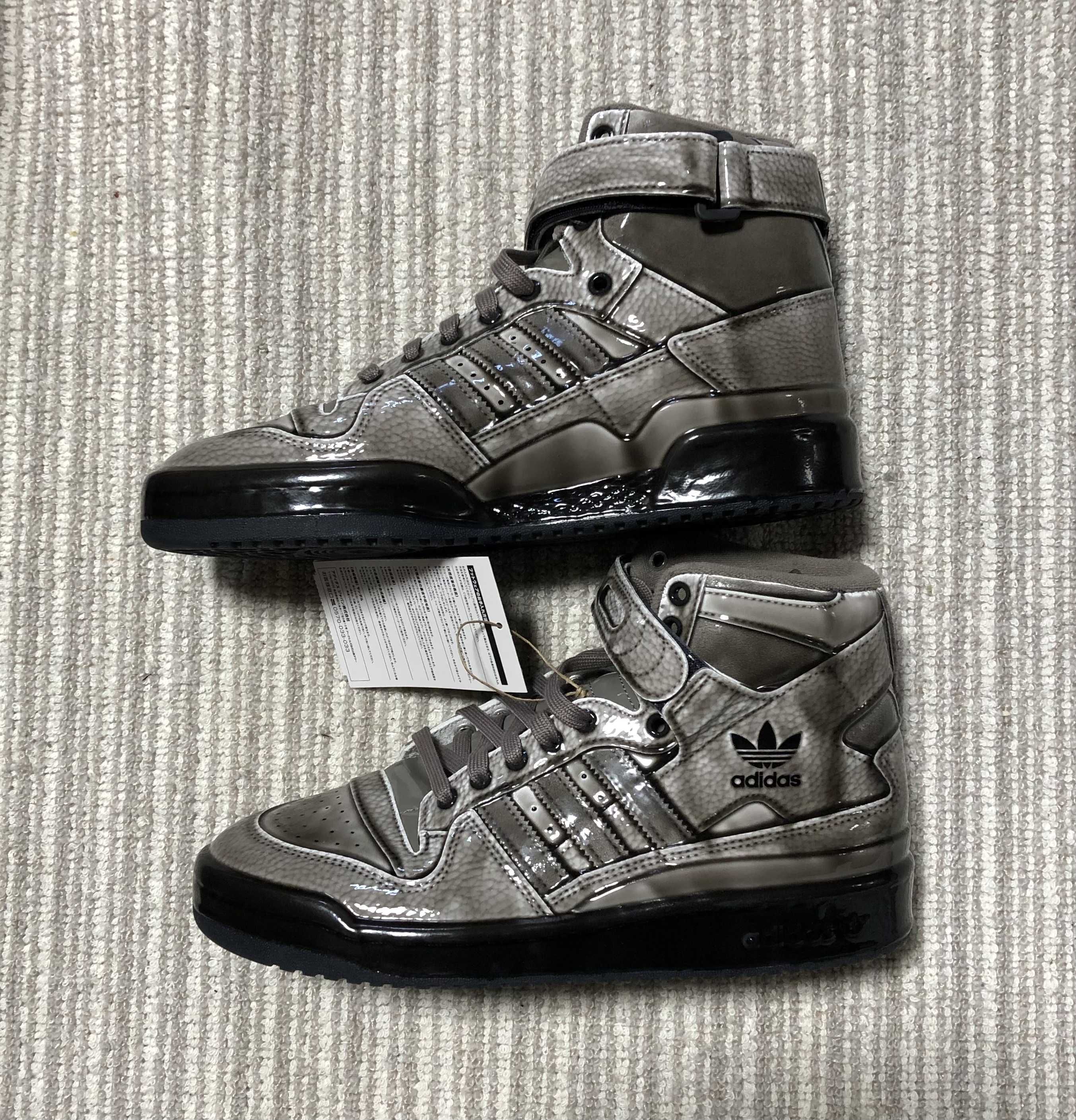 Jeremy Scott adidas forum dipped "Black"
