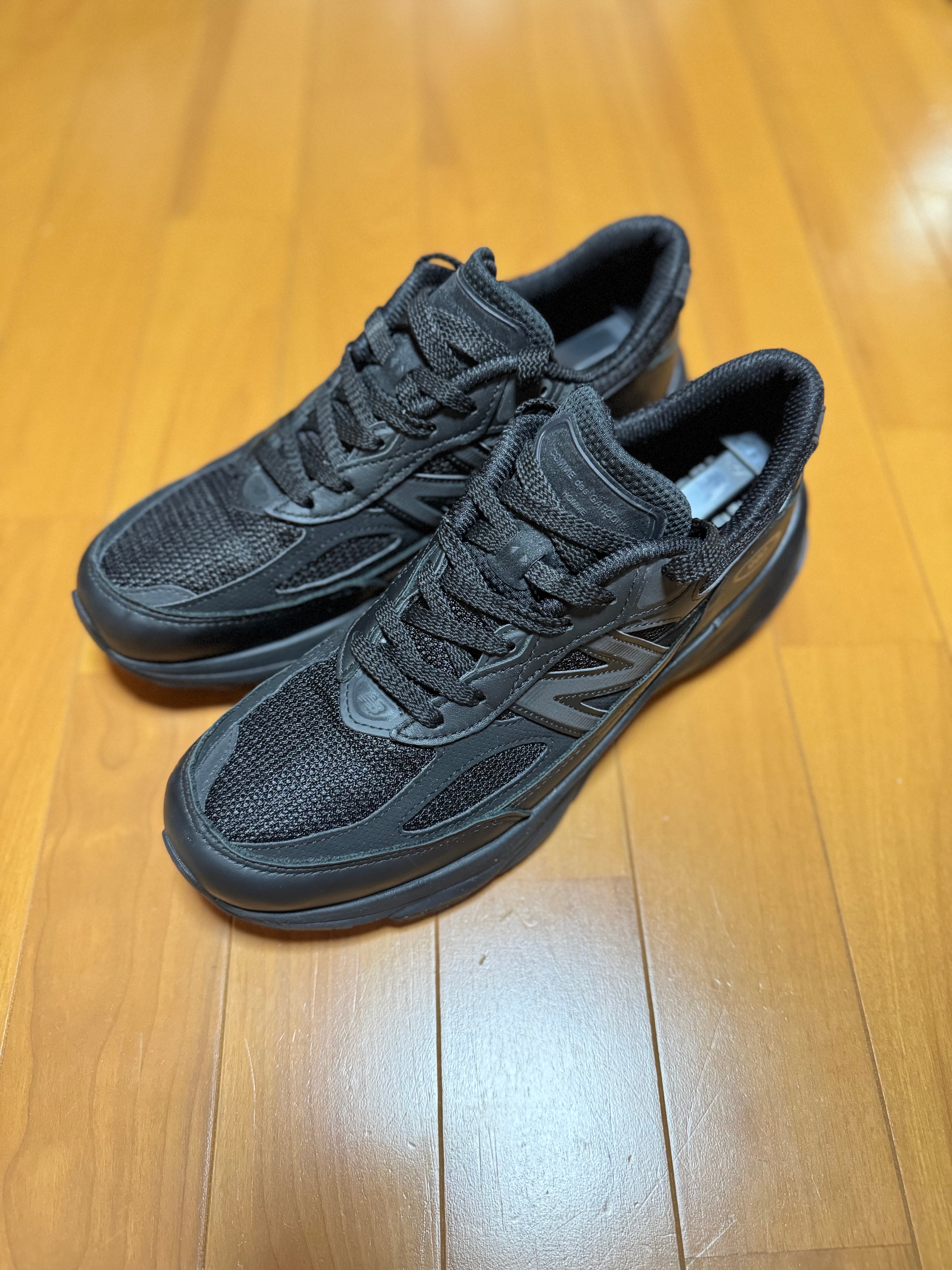 COMME des GARCONS HOMME × New Balance 990V6 "Black"