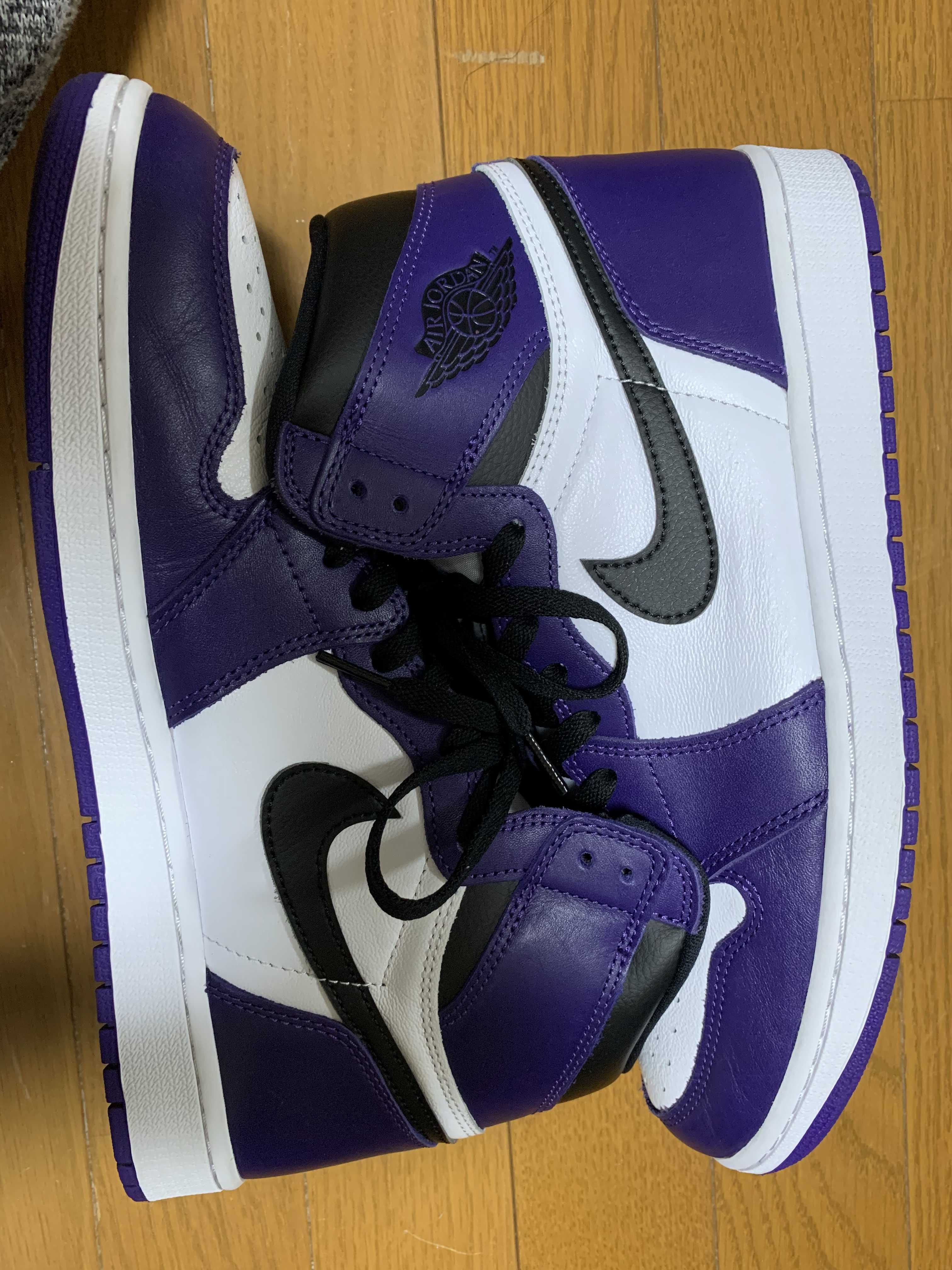 Nike Air Jordan 1 Retro High OG "Court Purple White/Black" (2020)   