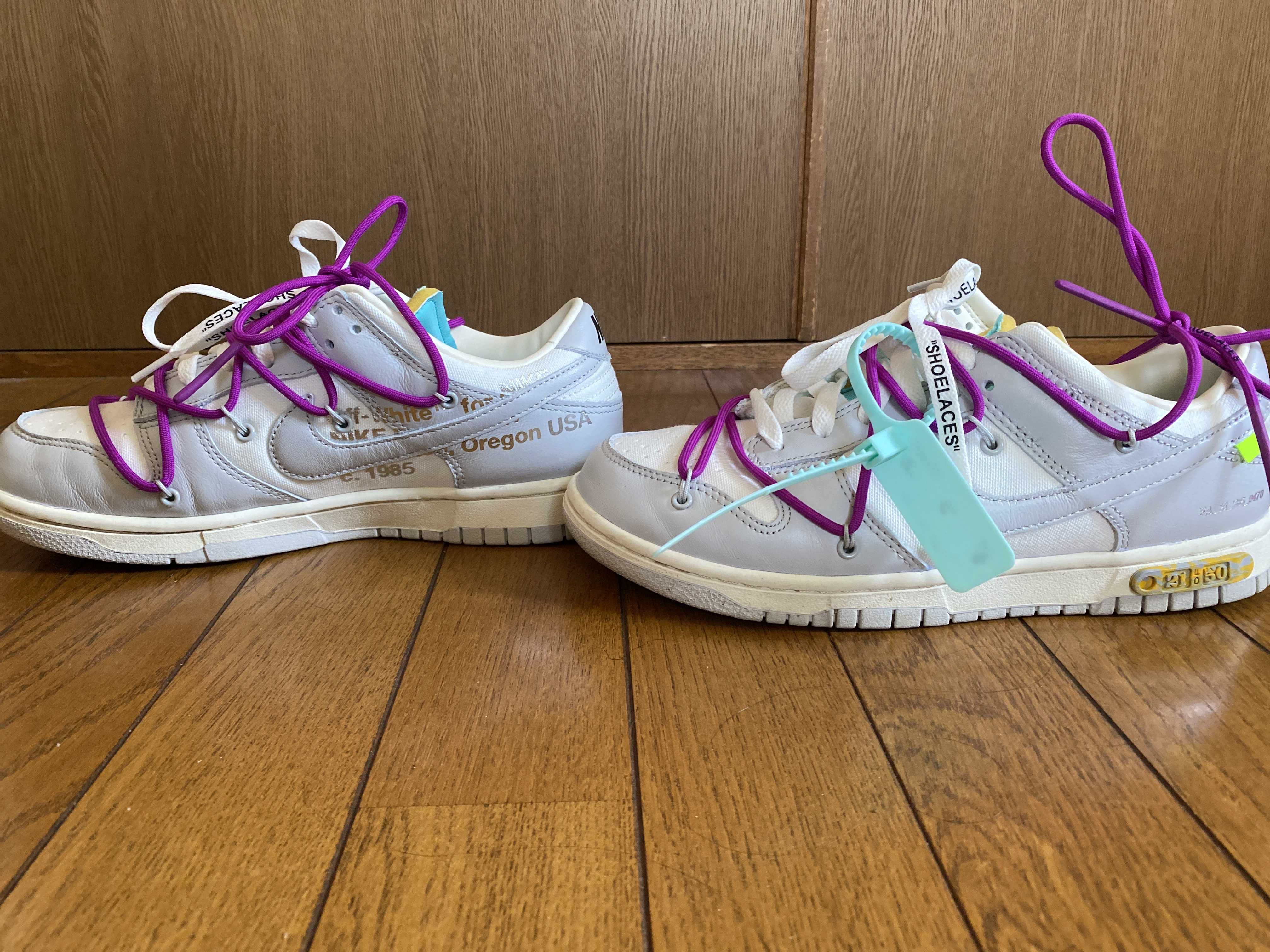 Off-White × Nike Dunk Low 1 of 50 "Lot.21"
