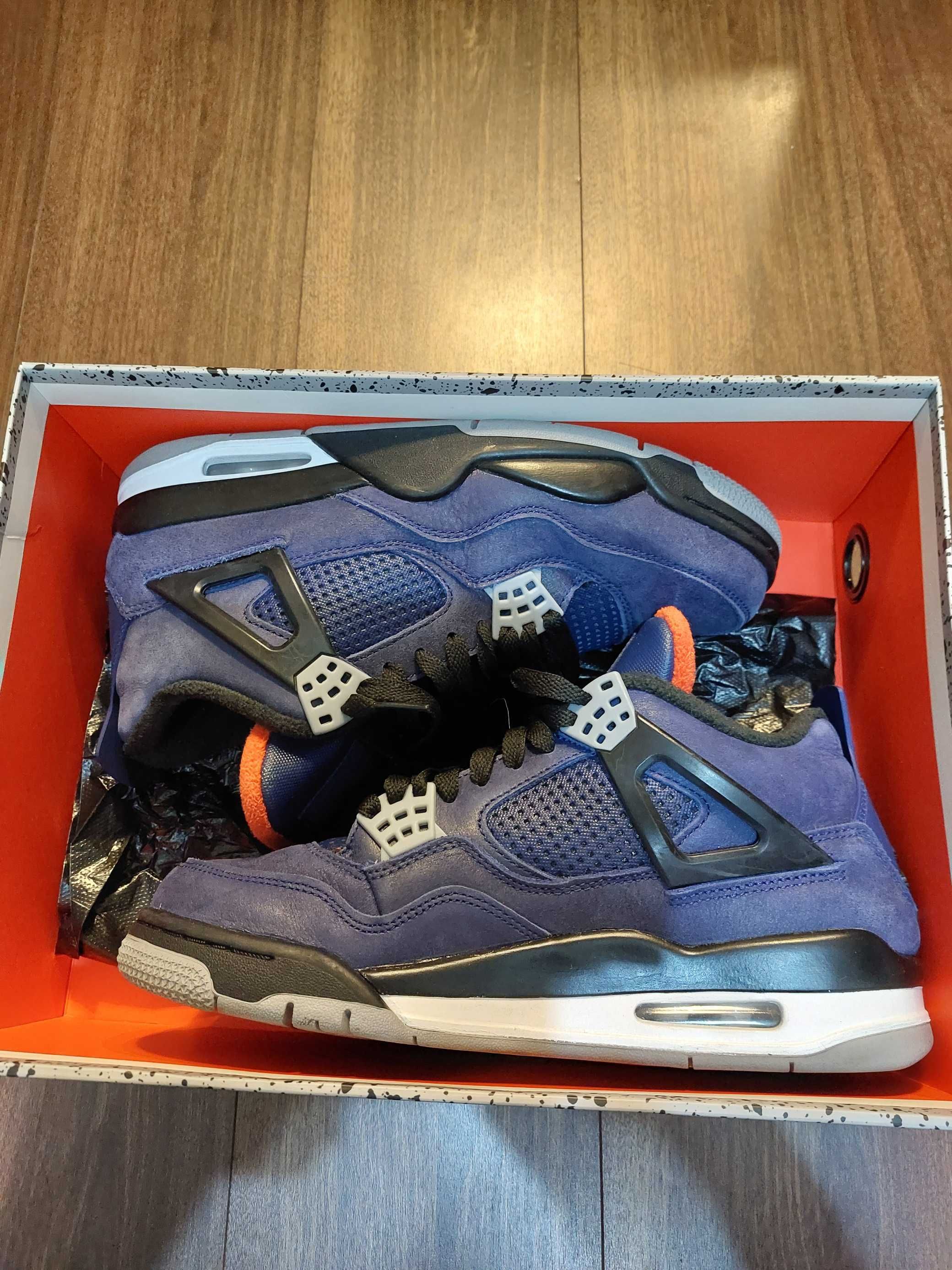 Nike Air Jordan 4 Retro WNTR "Loyal Blue/White/Black"