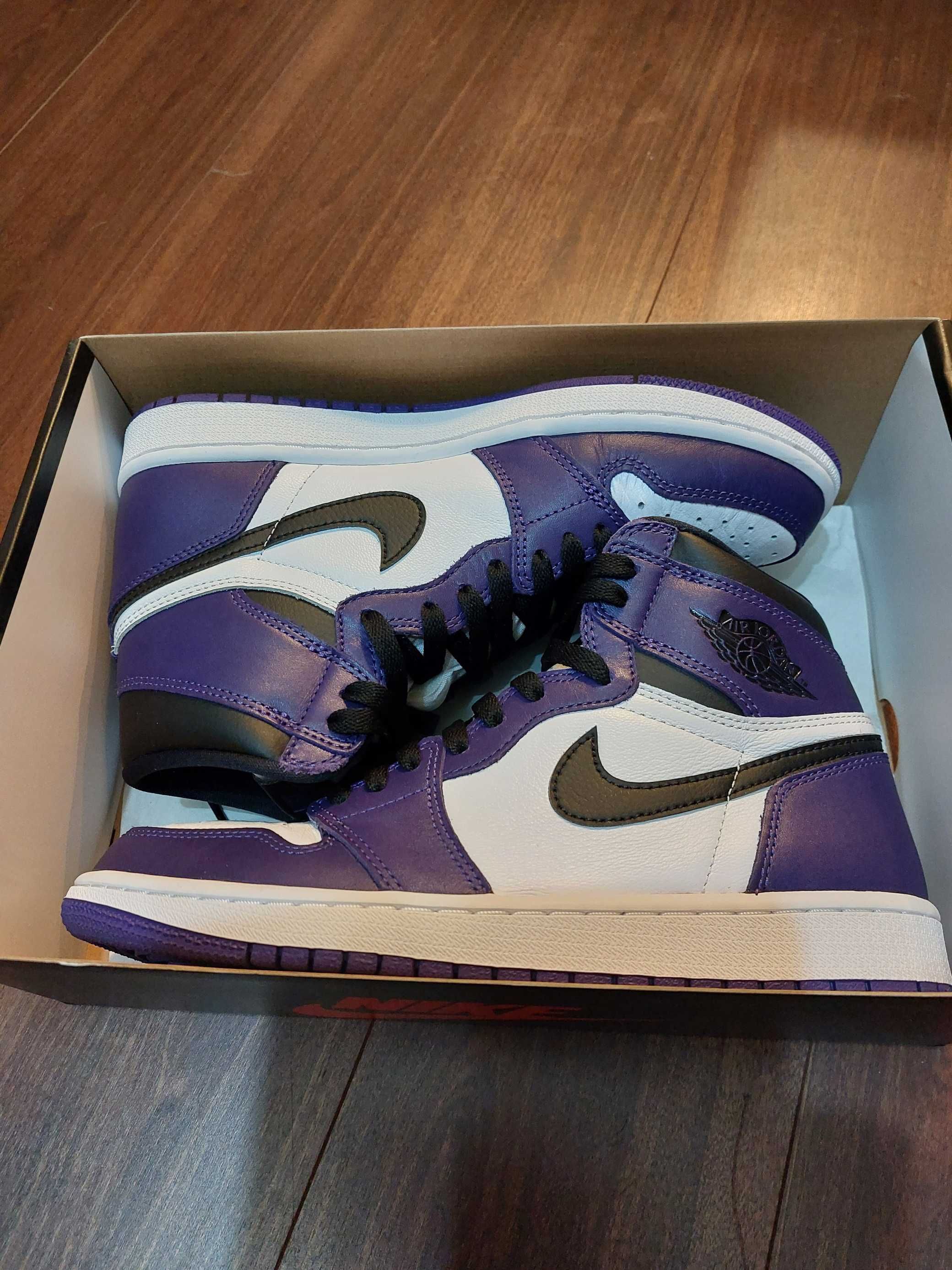Nike Air Jordan 1 Retro High OG "Court Purple White/Black" (2020)