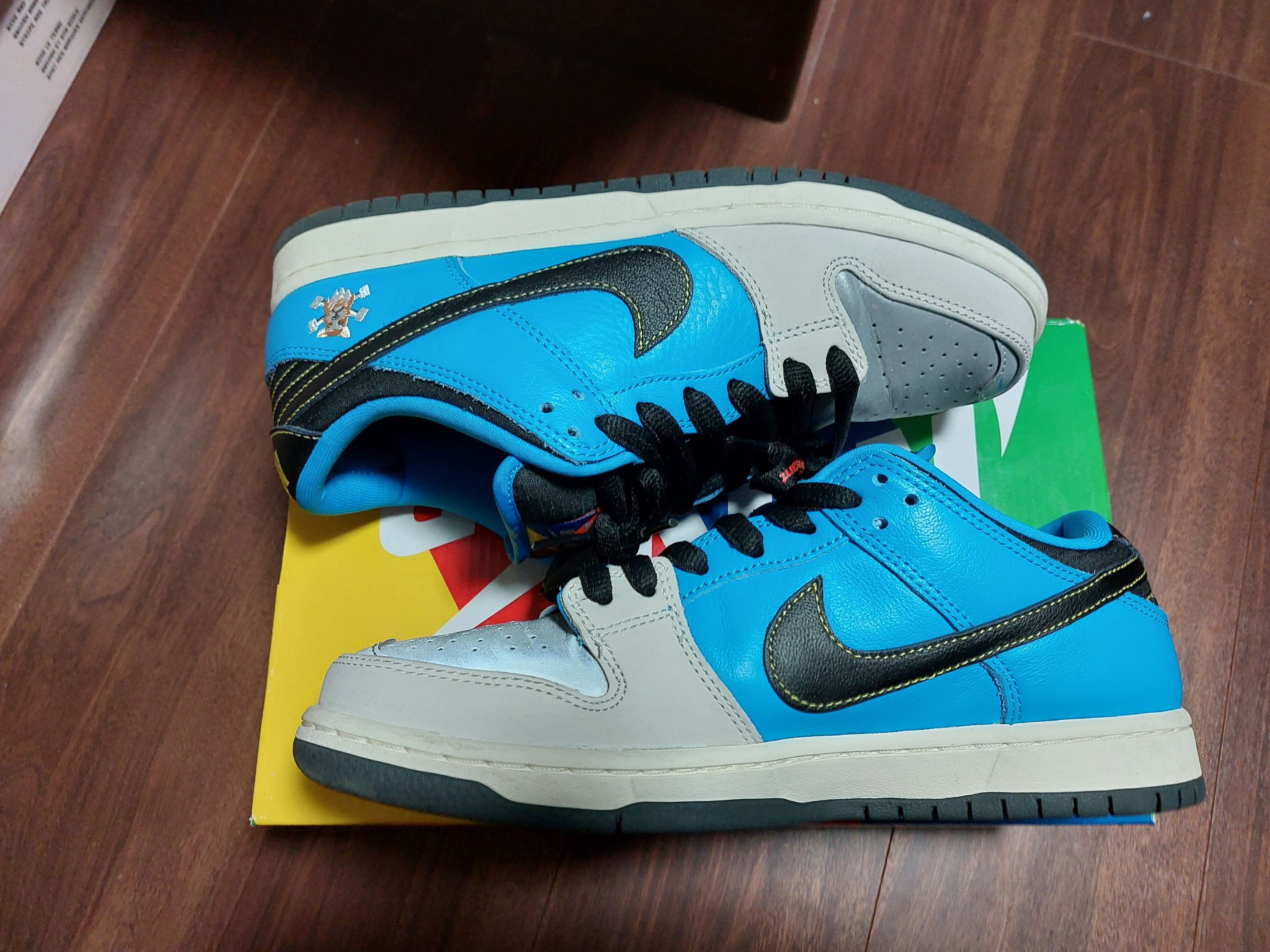 Instant Skateboards × Nike SB Dunk Low "Blue Hero"