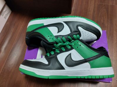 Nike SB Dunk Low Pro "Black and Classic Green"