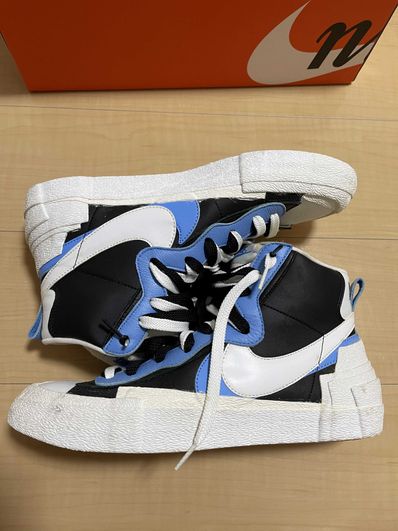 sacai × NIKE BLAZER MID BLACK / BLUEを買うならスニーカーダンク