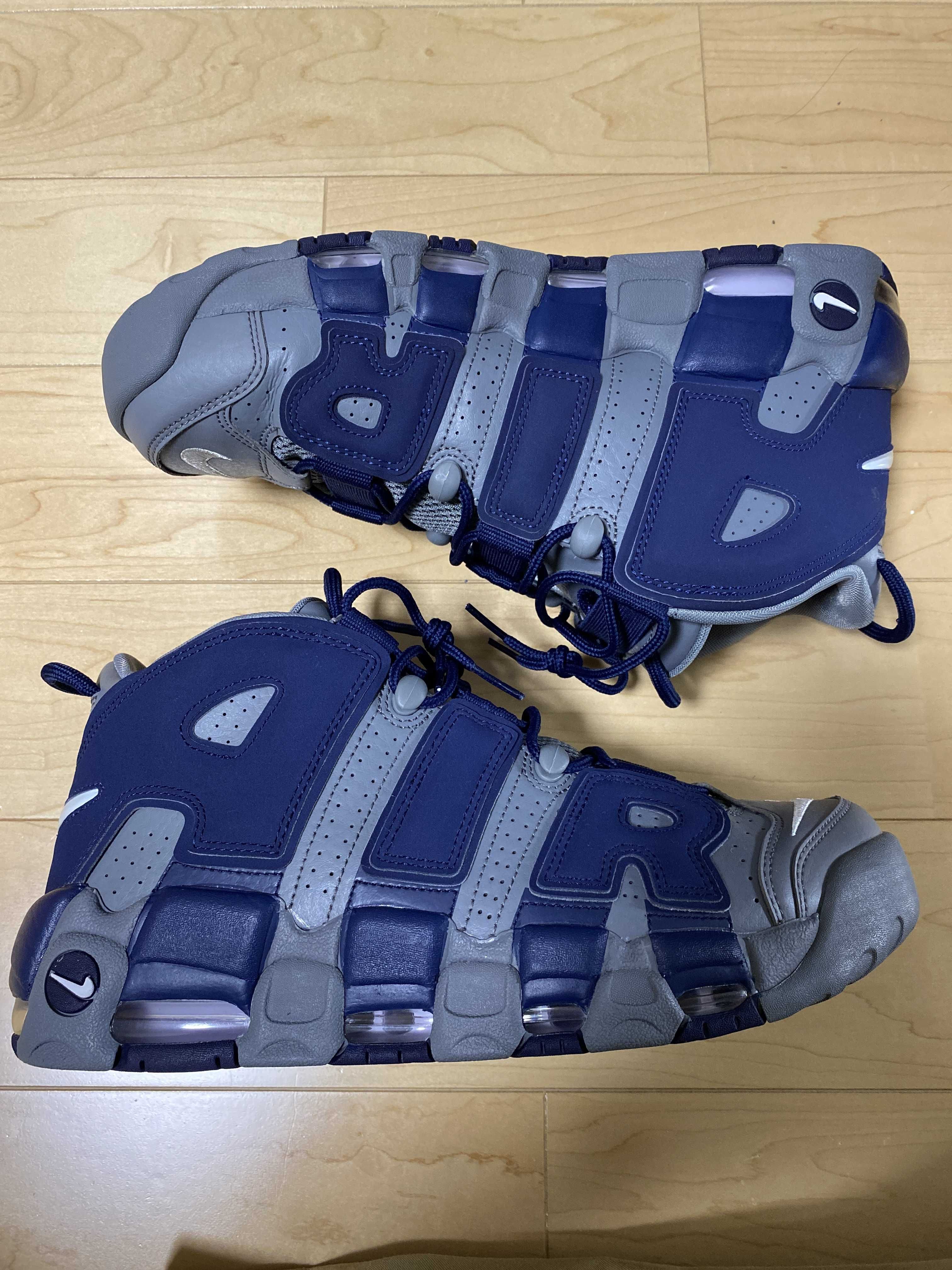 Nike Air More Uptempo '96 "Cool Grey/White/Midnight Navy"