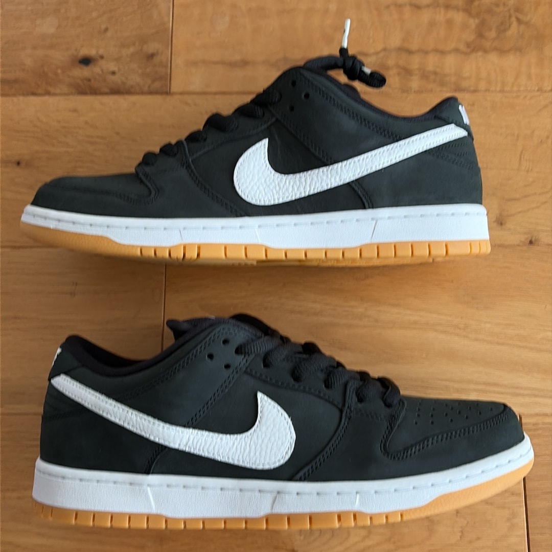 Nike SB Dunk Low Pro "Black/WhiteBlack-Gum Light Brown"