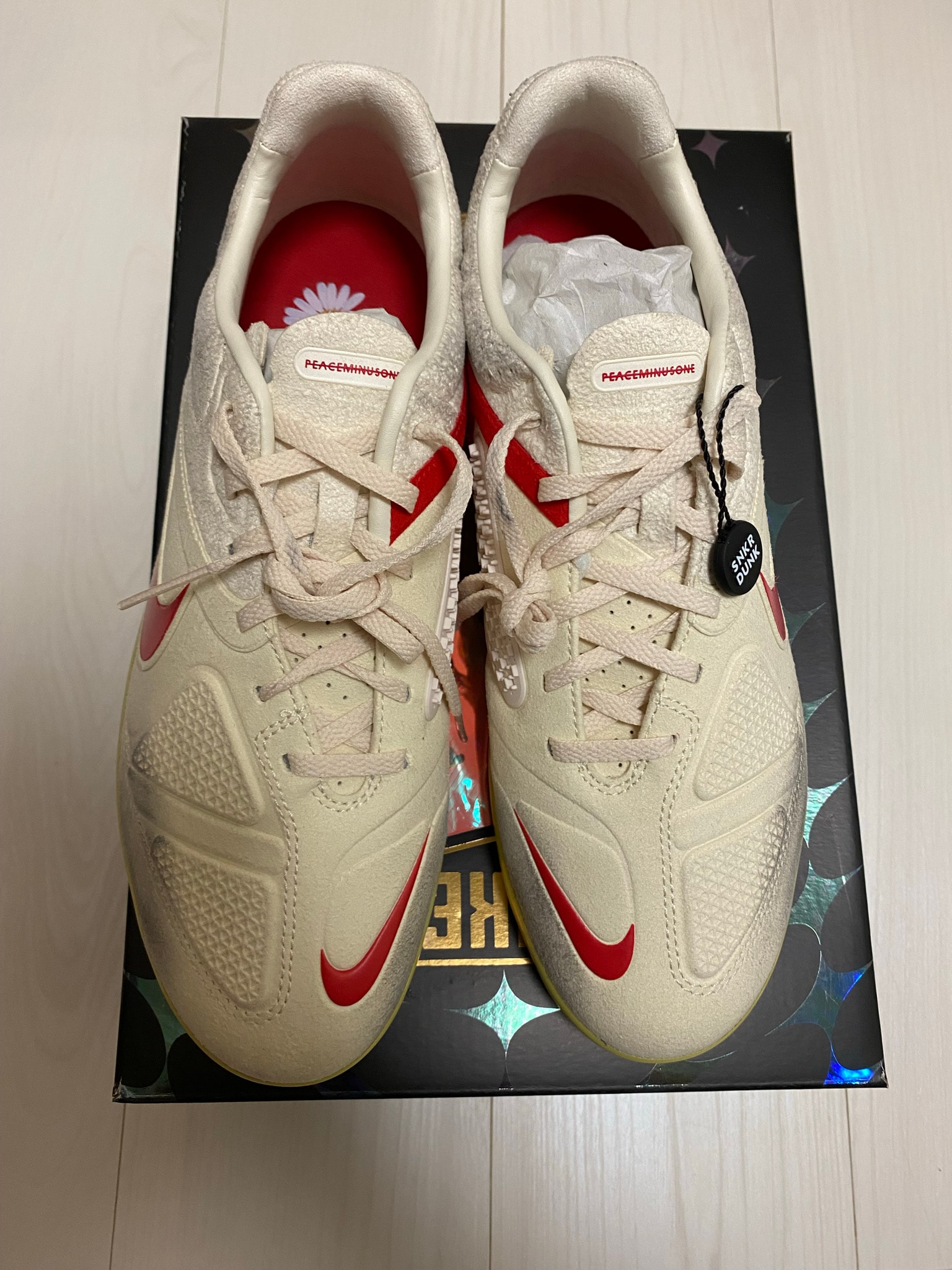 PEACEMINUSONE × Nike Cryoshot CTR360 "World Cup/South Korea/Natural/University Gold" / G-DRAGON