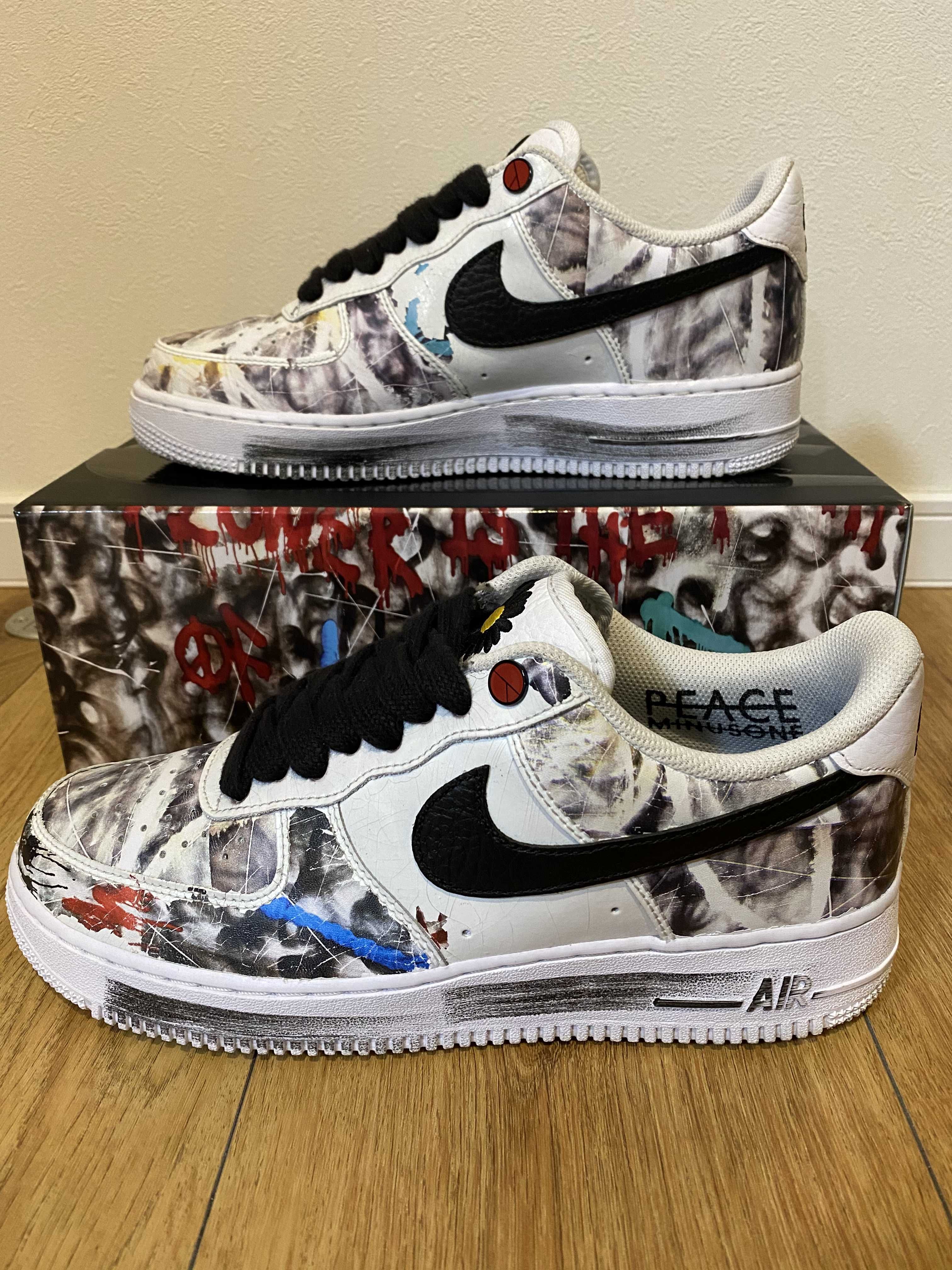 PEACEMINUSONE × Nike Air Force 1 Low "Para-noise/White/Black" / G-DRAGON