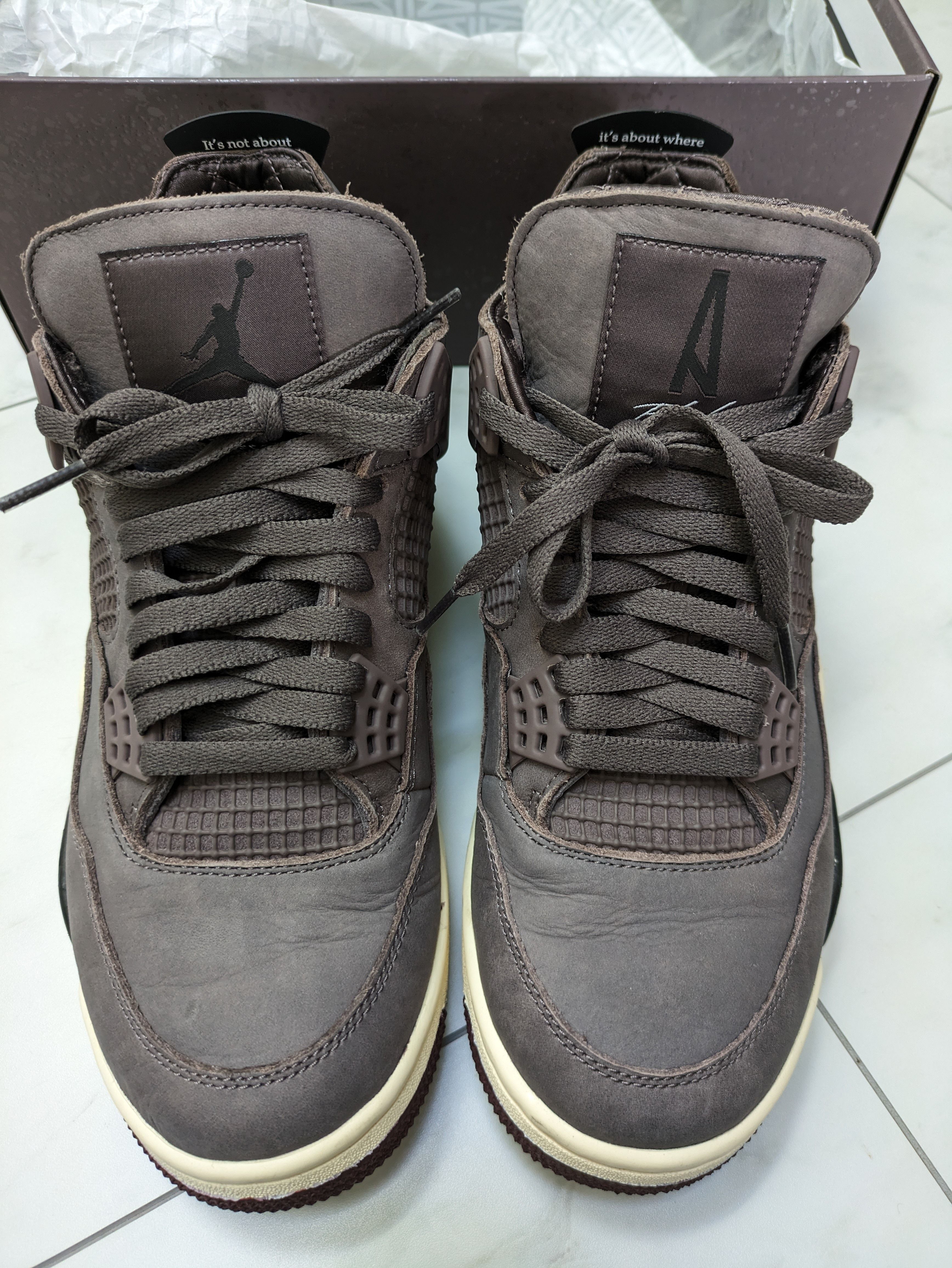 A Ma Maniere × Nike Air Jordan 4 "Violet Ore"
