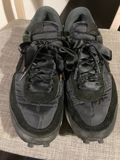 sacai × Nike LDV Waffle "Triple Black"