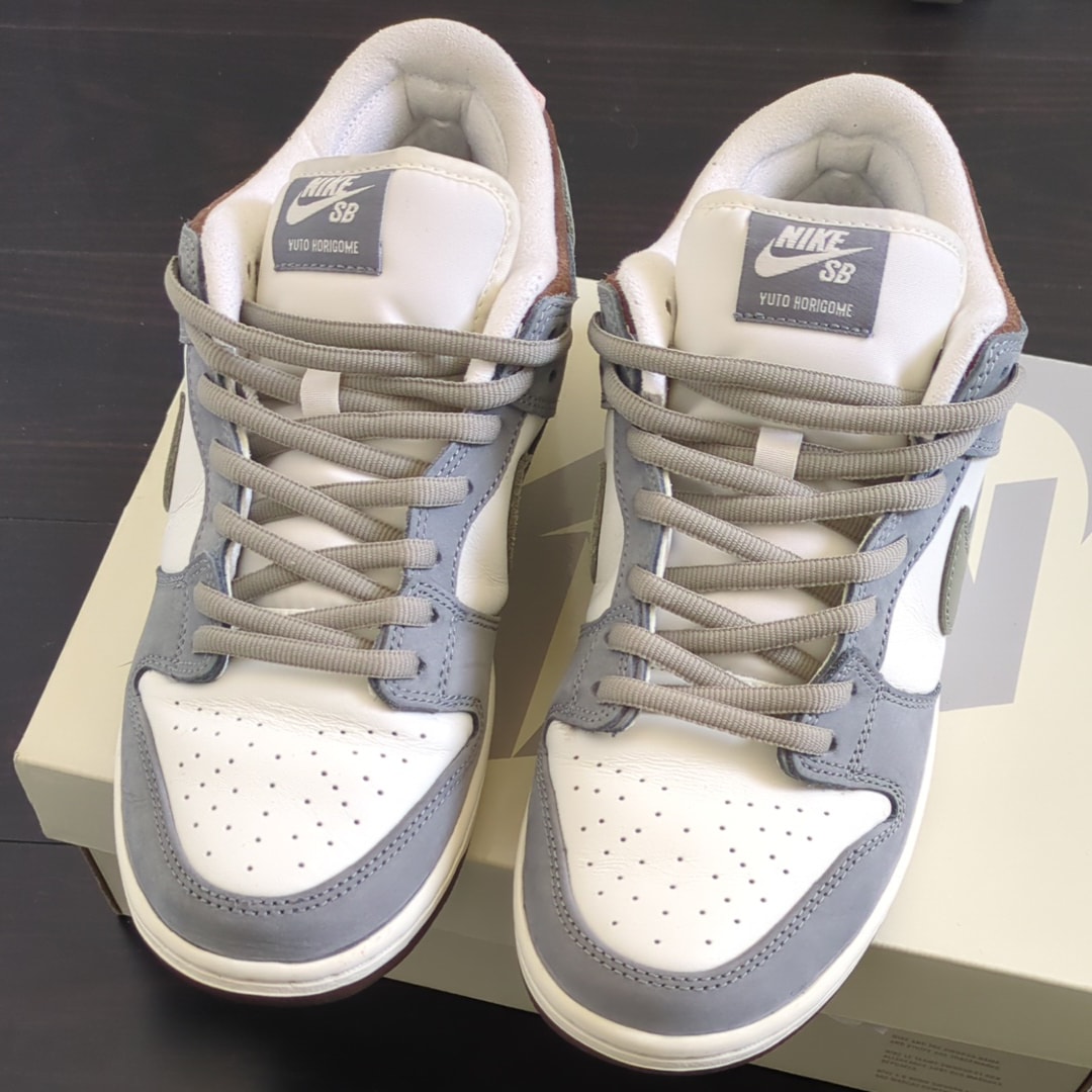 堀米 雄斗(Yuto Horigome) × Nike SB Dunk Low Pro QS "Wolf Grey"