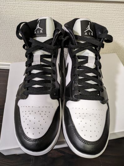 Nike Women's Air Jordan 1 Mid "Black/White"