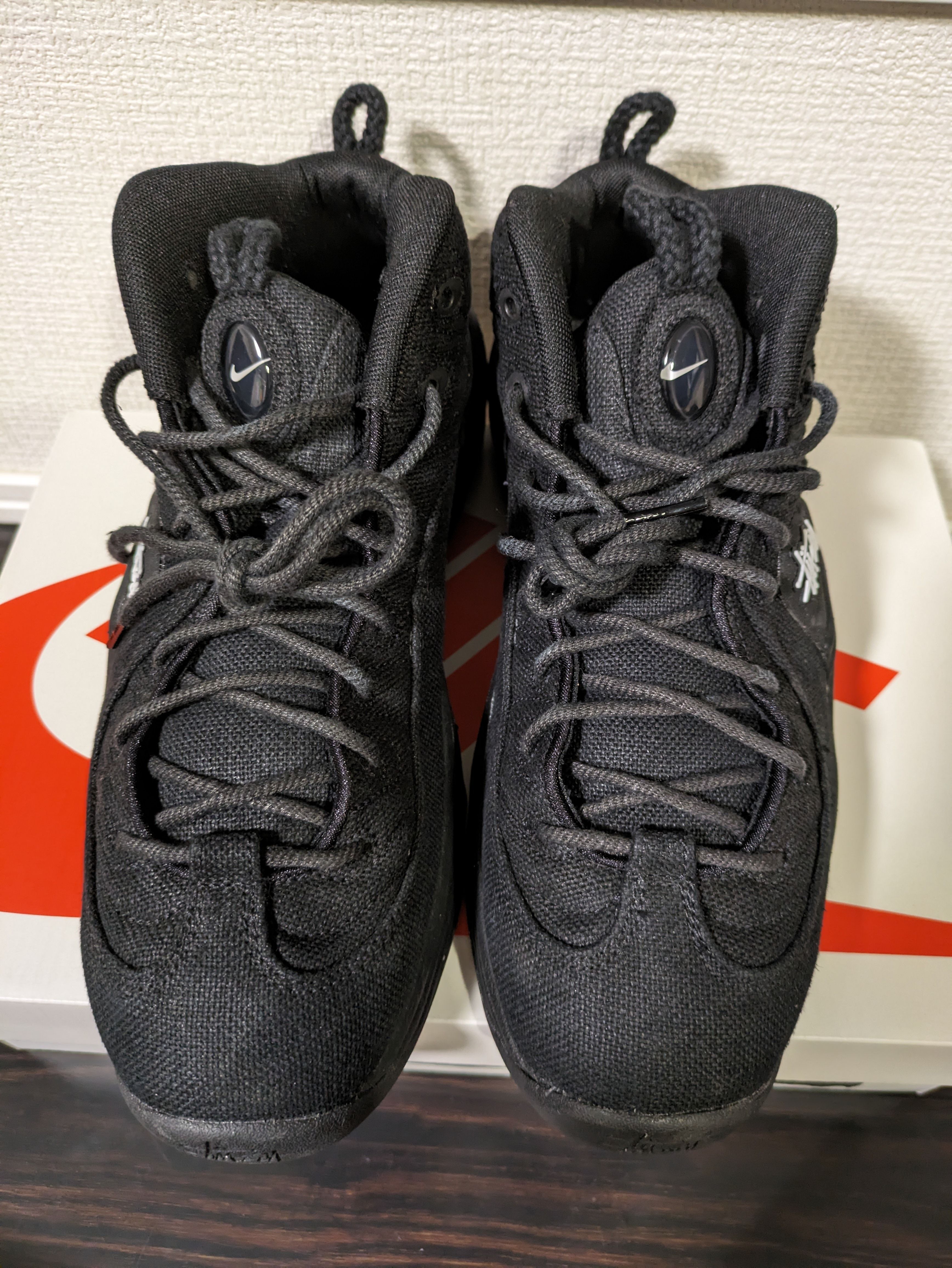 Stussy × Nike Air Penny 2 "Black"