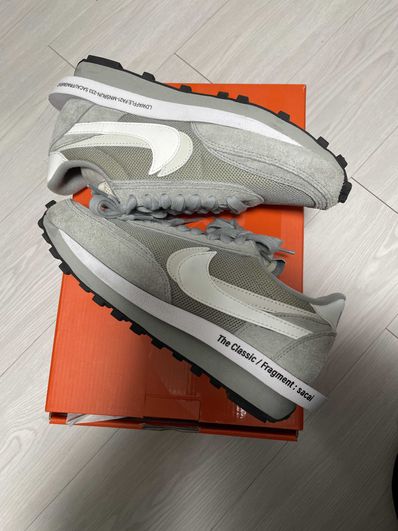 Fragment × sacai × Nike LD Waffle "Light Smoke Grey"