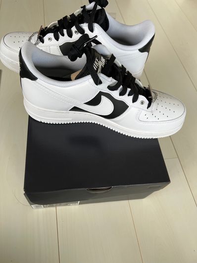 Nike Air Force 1 Low Silver Snap Buttons "White"