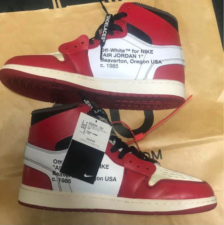 Off-White × Nike Air Jordan 1 Retro High The Ten "Chicago"