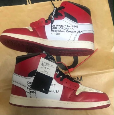 Off-White × Nike Air Jordan 1 Retro High The Ten "Chicago"