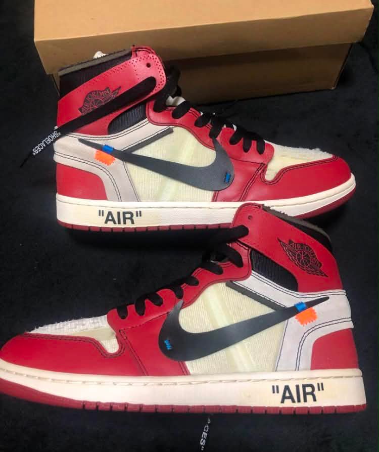 Off-White × Nike Air Jordan 1 Retro High The Ten "Chicago"