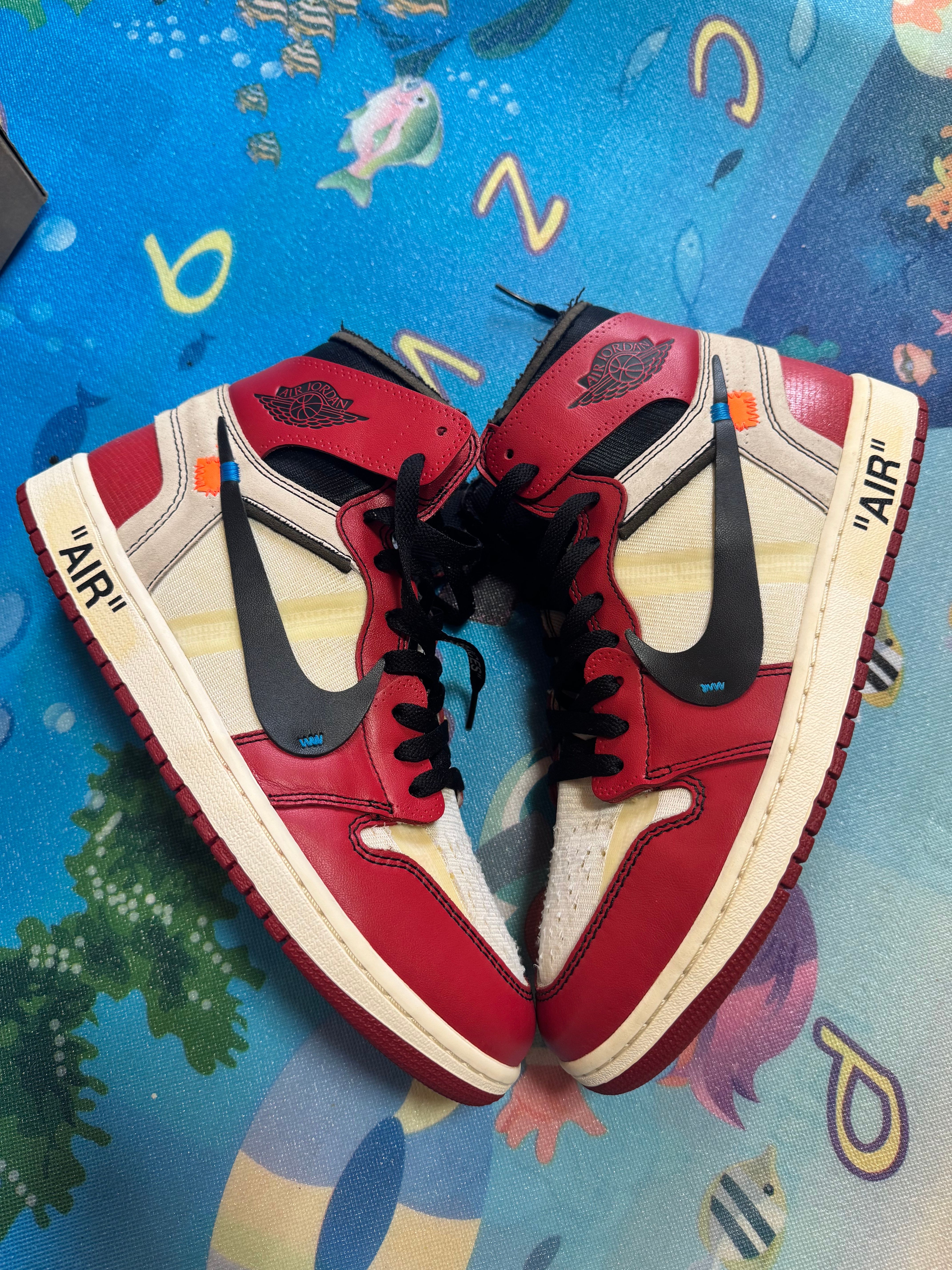 Off-White × Nike Air Jordan 1 Retro High The Ten "Chicago"