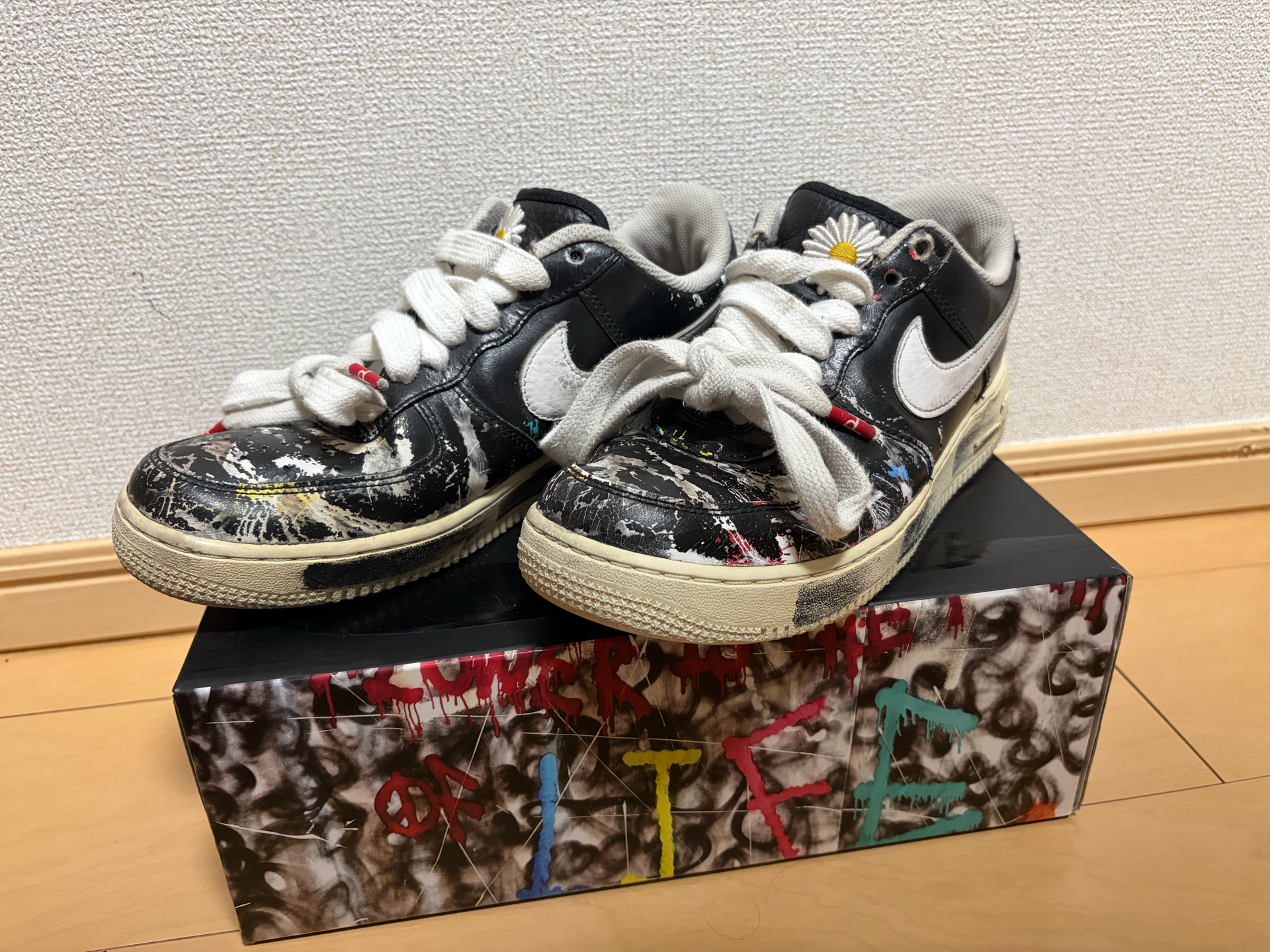 PEACEMINUSONE × Nike Air Force 1 Low Para Noise "Black" / G-DRAGON