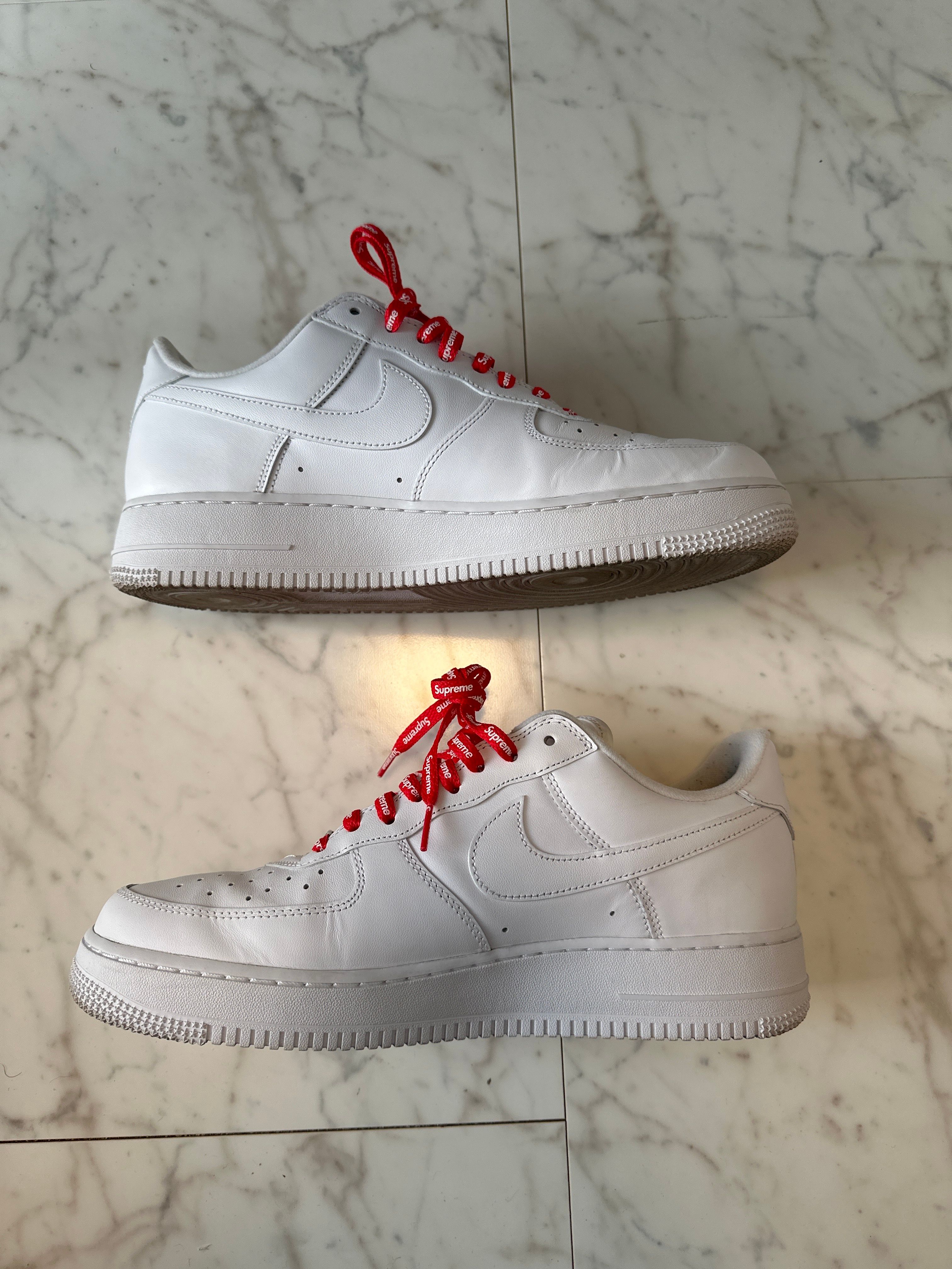 Supreme × Nike Air Force 1 Low "White"