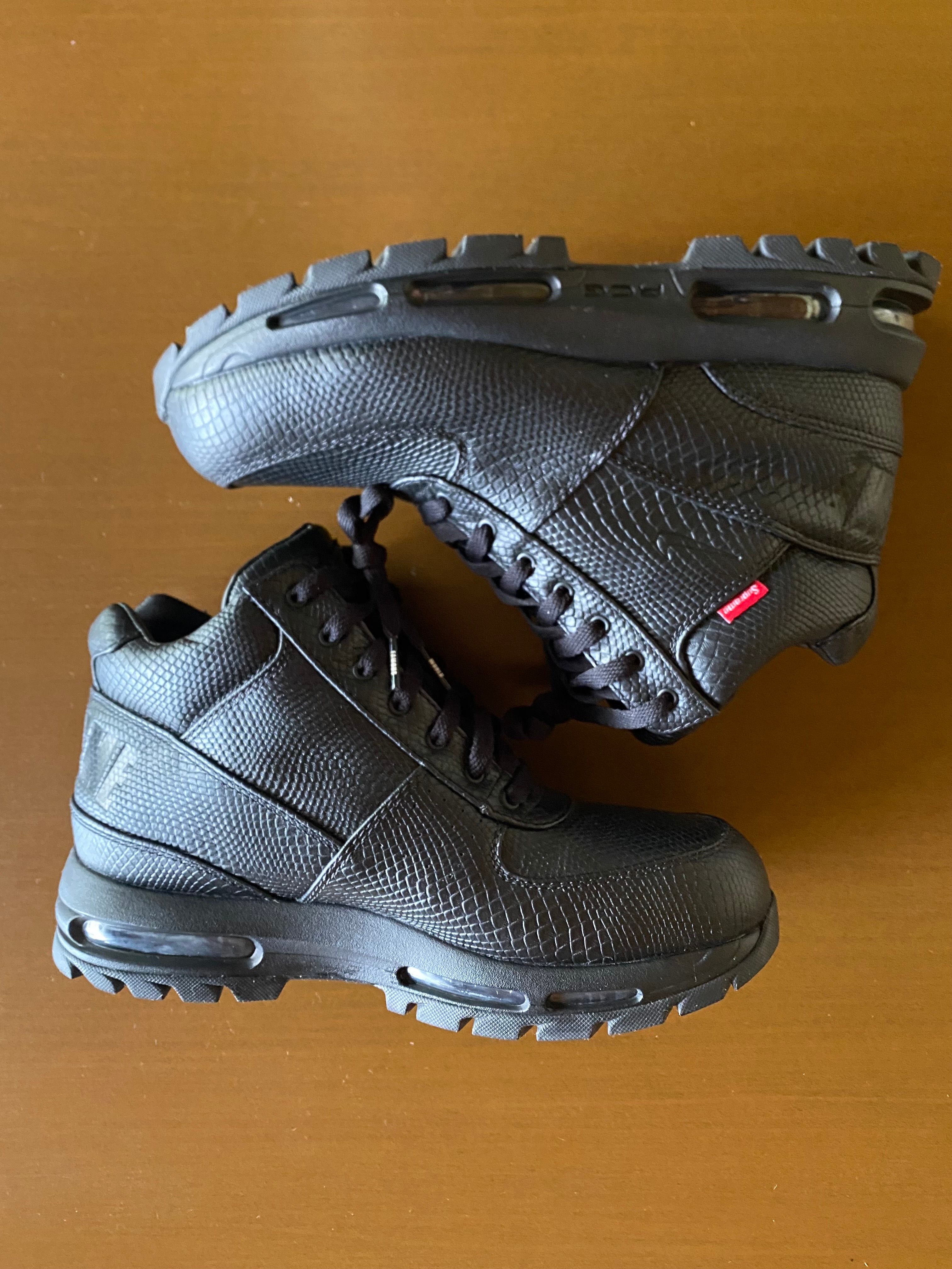 Supreme × Nike Air Max Goadome "Black"