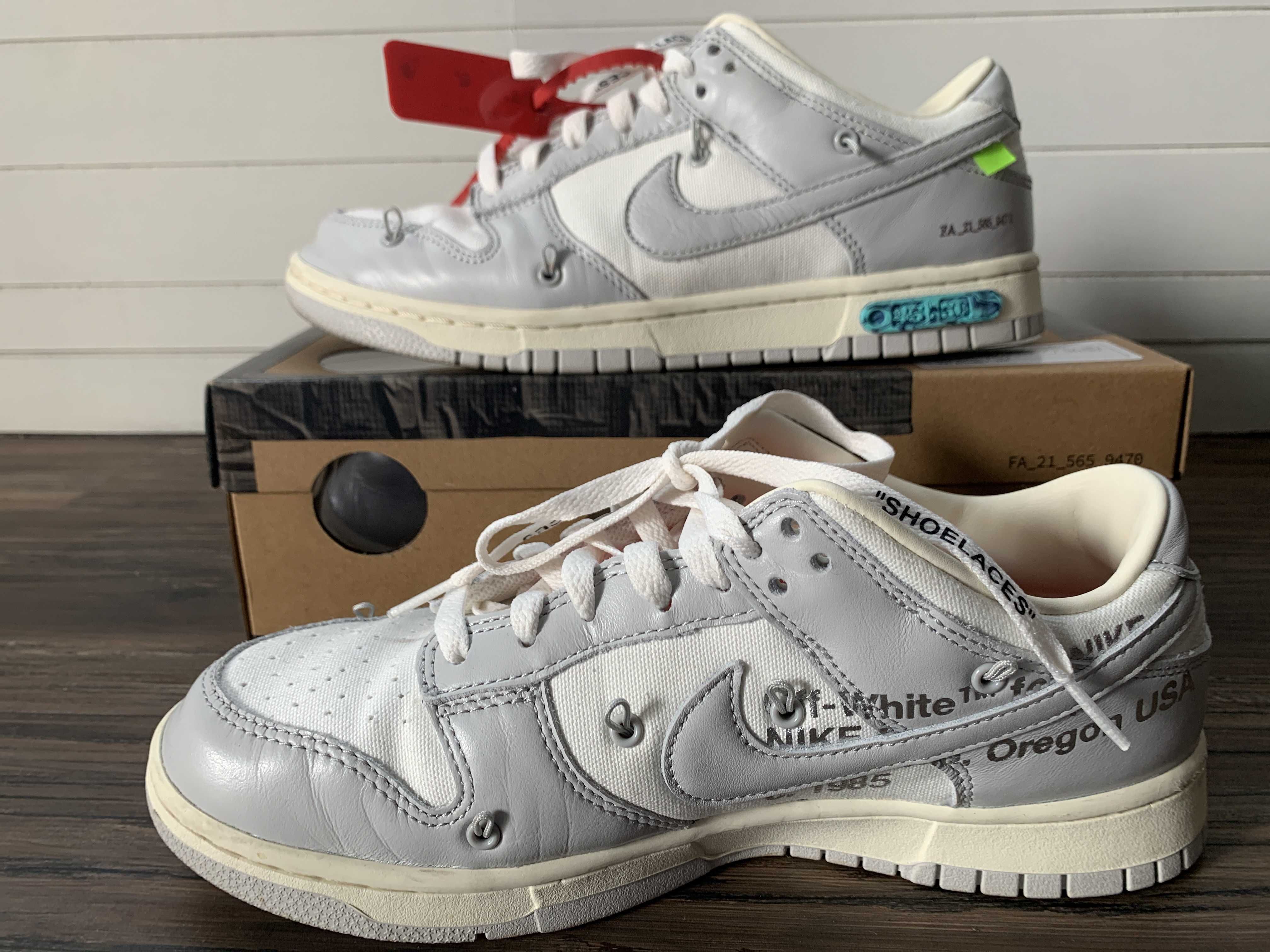Off-White × Nike Dunk Low 1 of 50 "Lot.45"