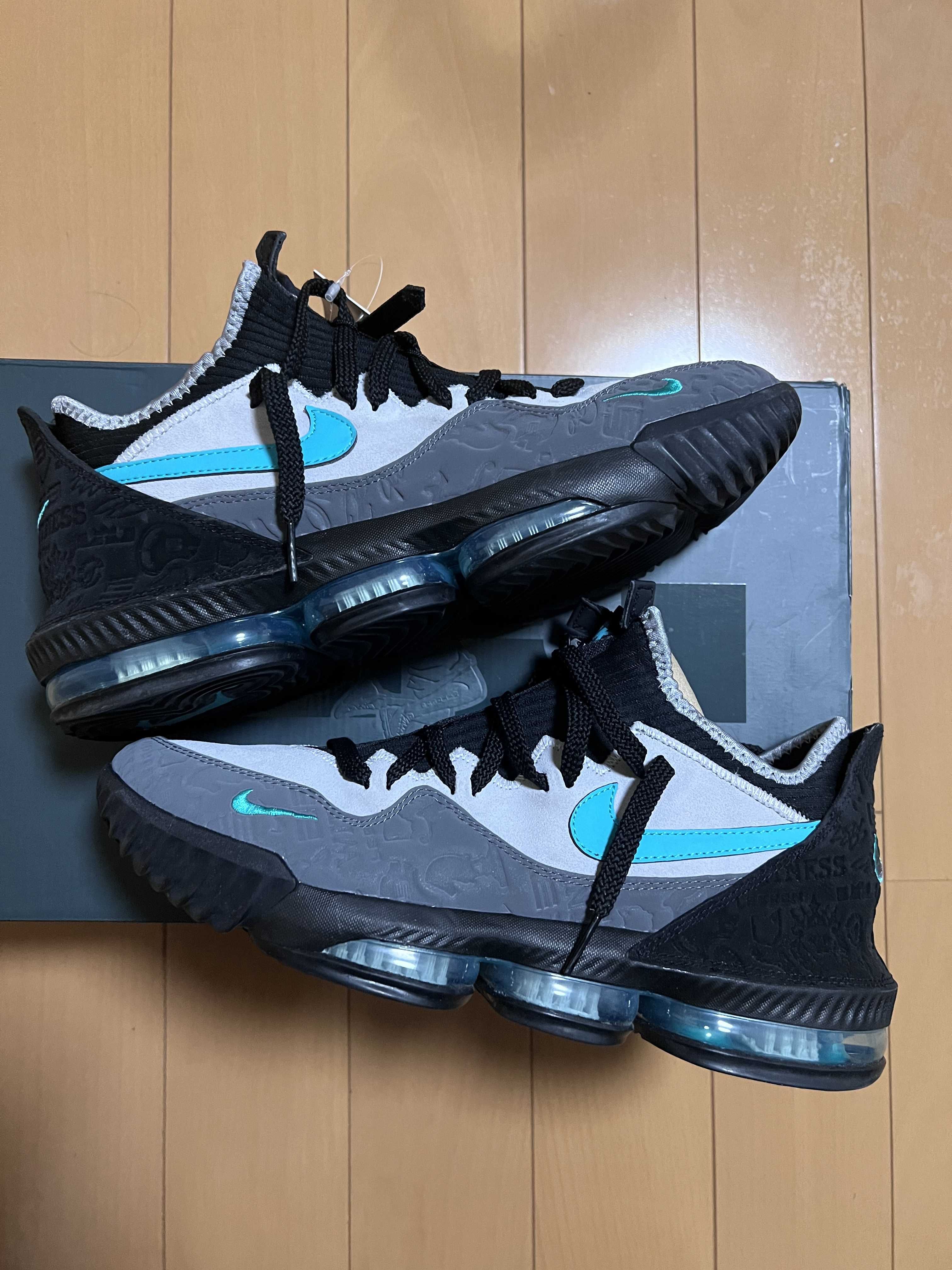 atmos × Nike LeBron 16 "Clear Jade"