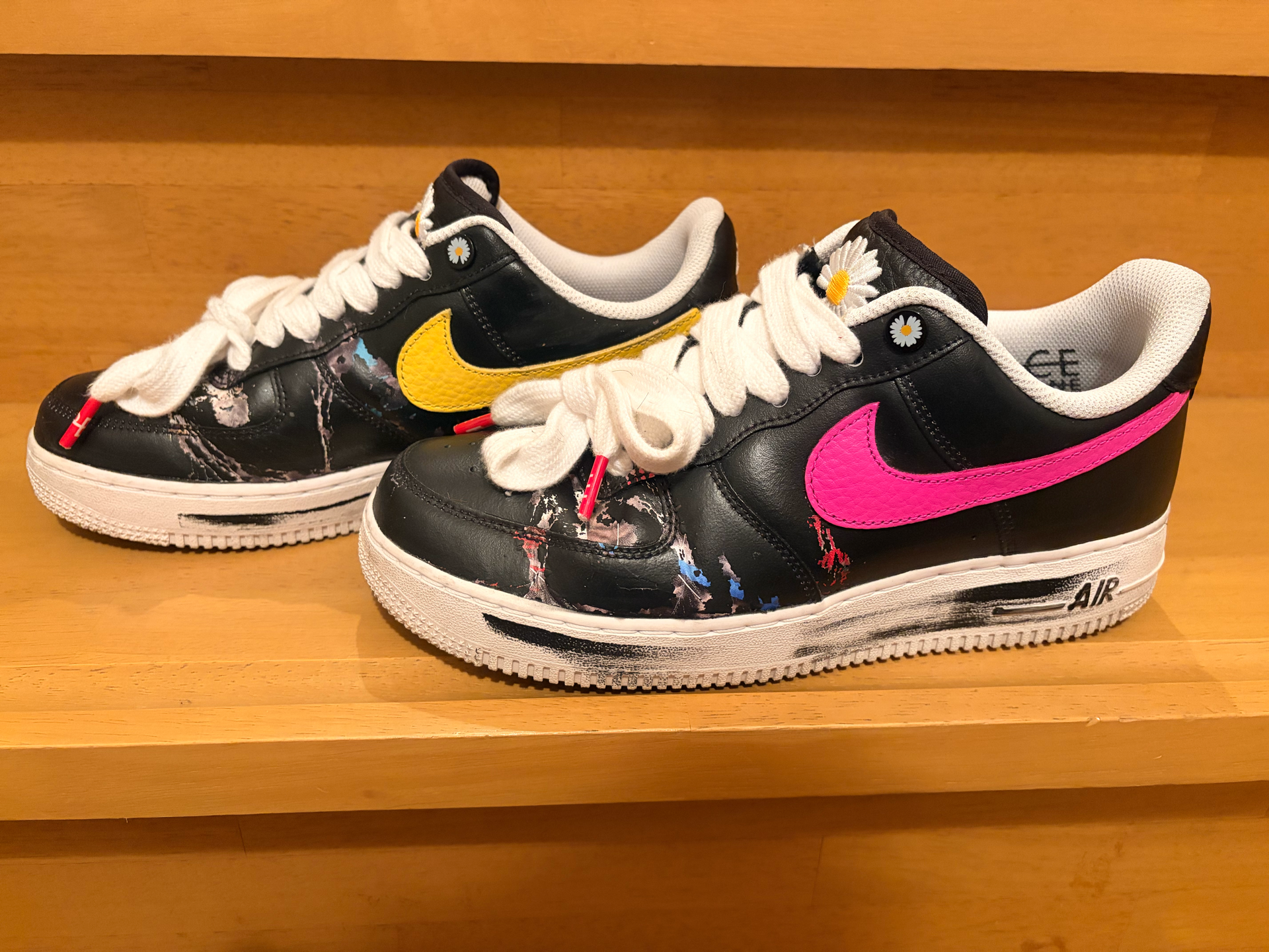 PEACEMINUSONE × Nike Air Force 1 Low '07 Para-Noise 3.0 "Black and Multi-Color" / G-DRAGON