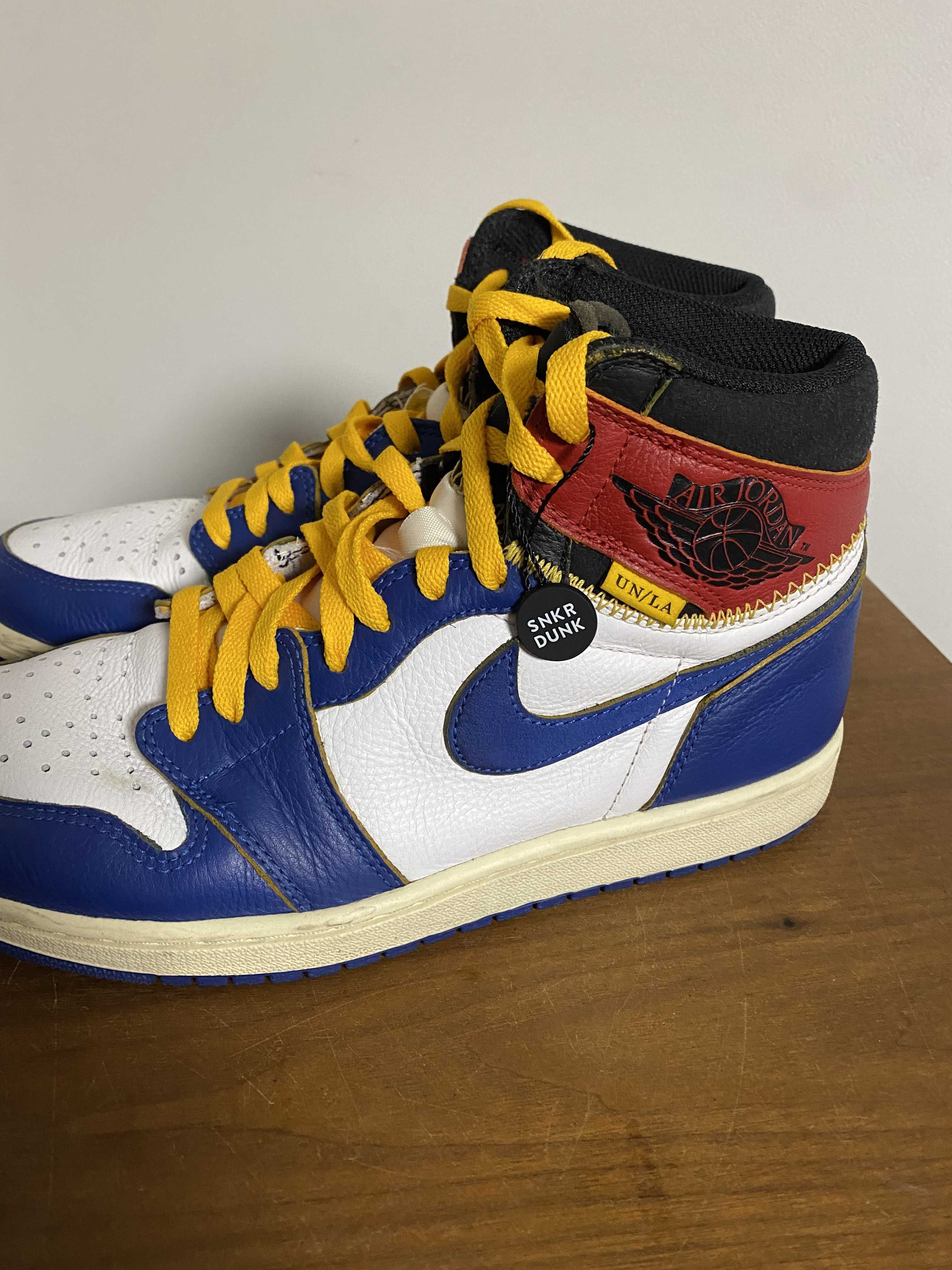 Union × Nike Air Jordan 1 Retro High OG NRG "Storm Blue/Varsity Red"