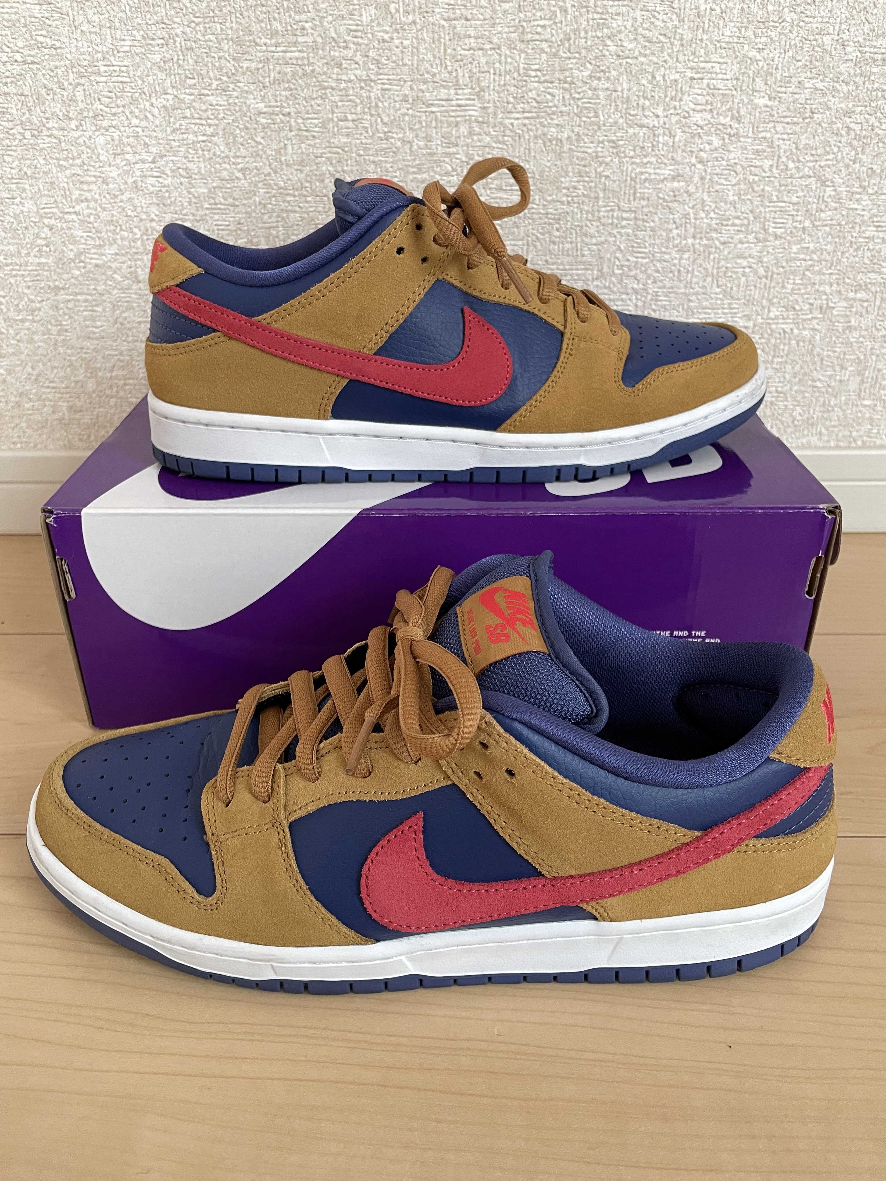 Nike SB Dunk Low Pro "Wheat and Purple"