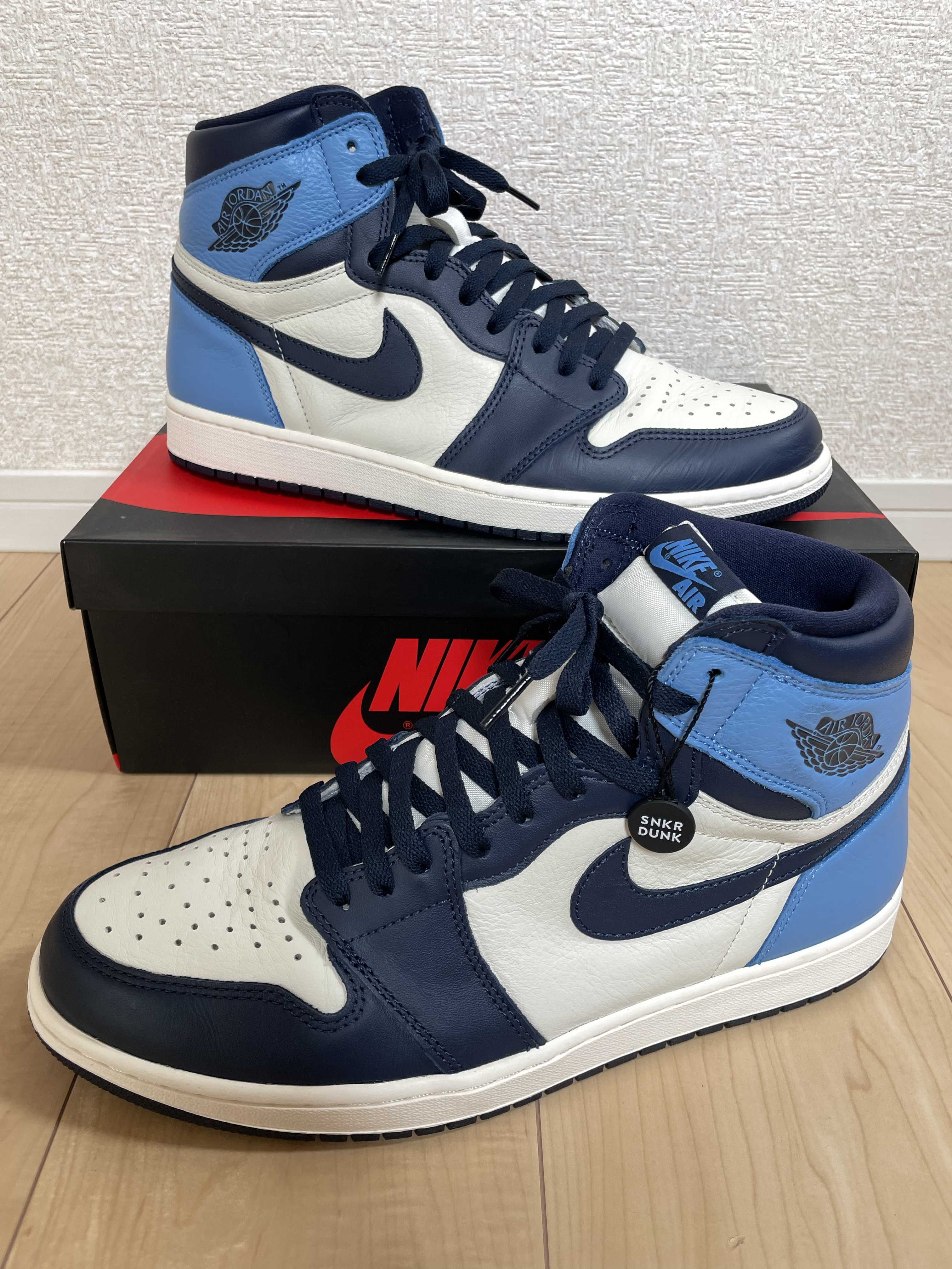 Nike Air Jordan 1 Retro High OG "Obsidian/University Blue"