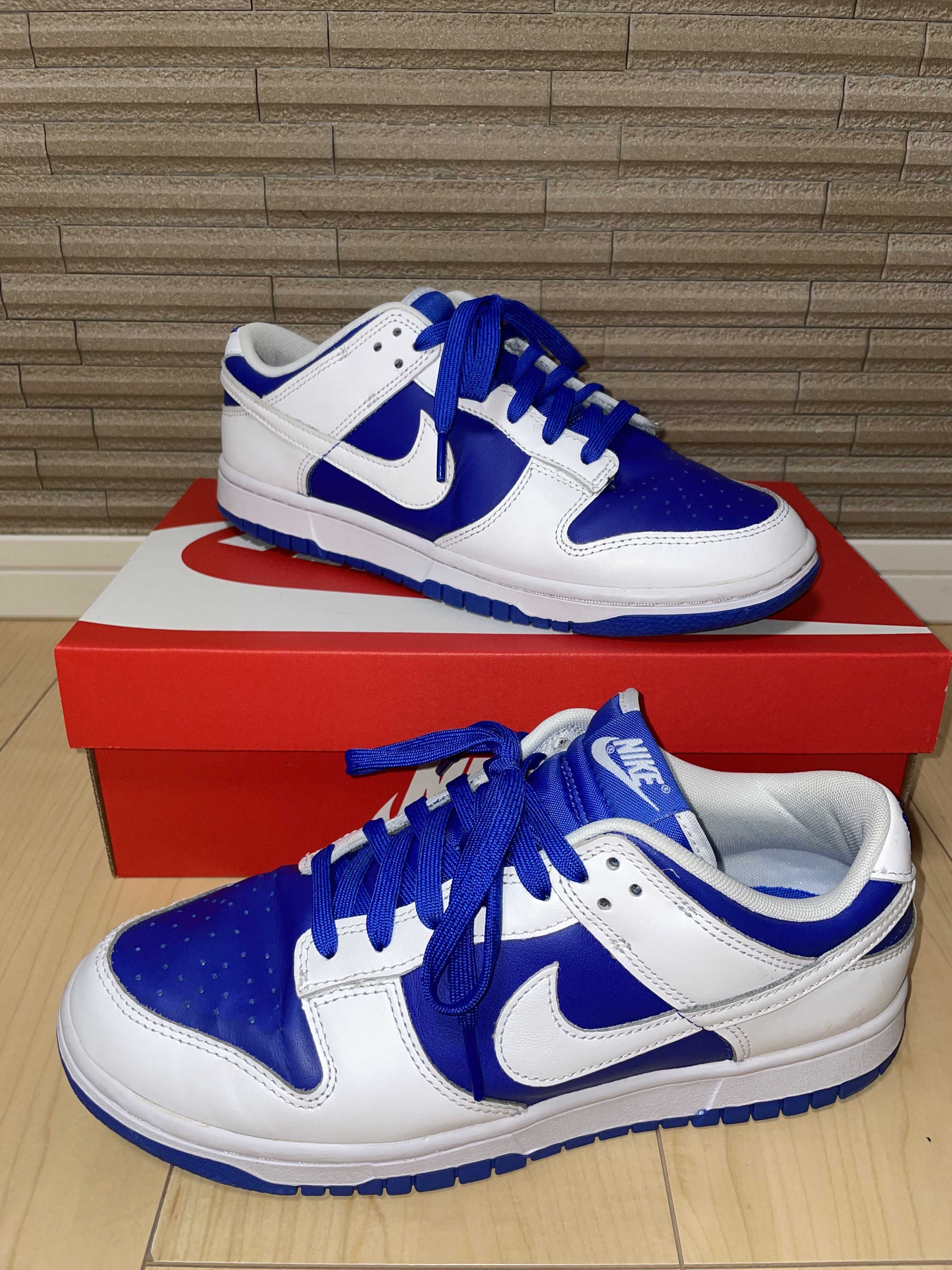 Nike Dunk Low Retro "Racer Blue and White"