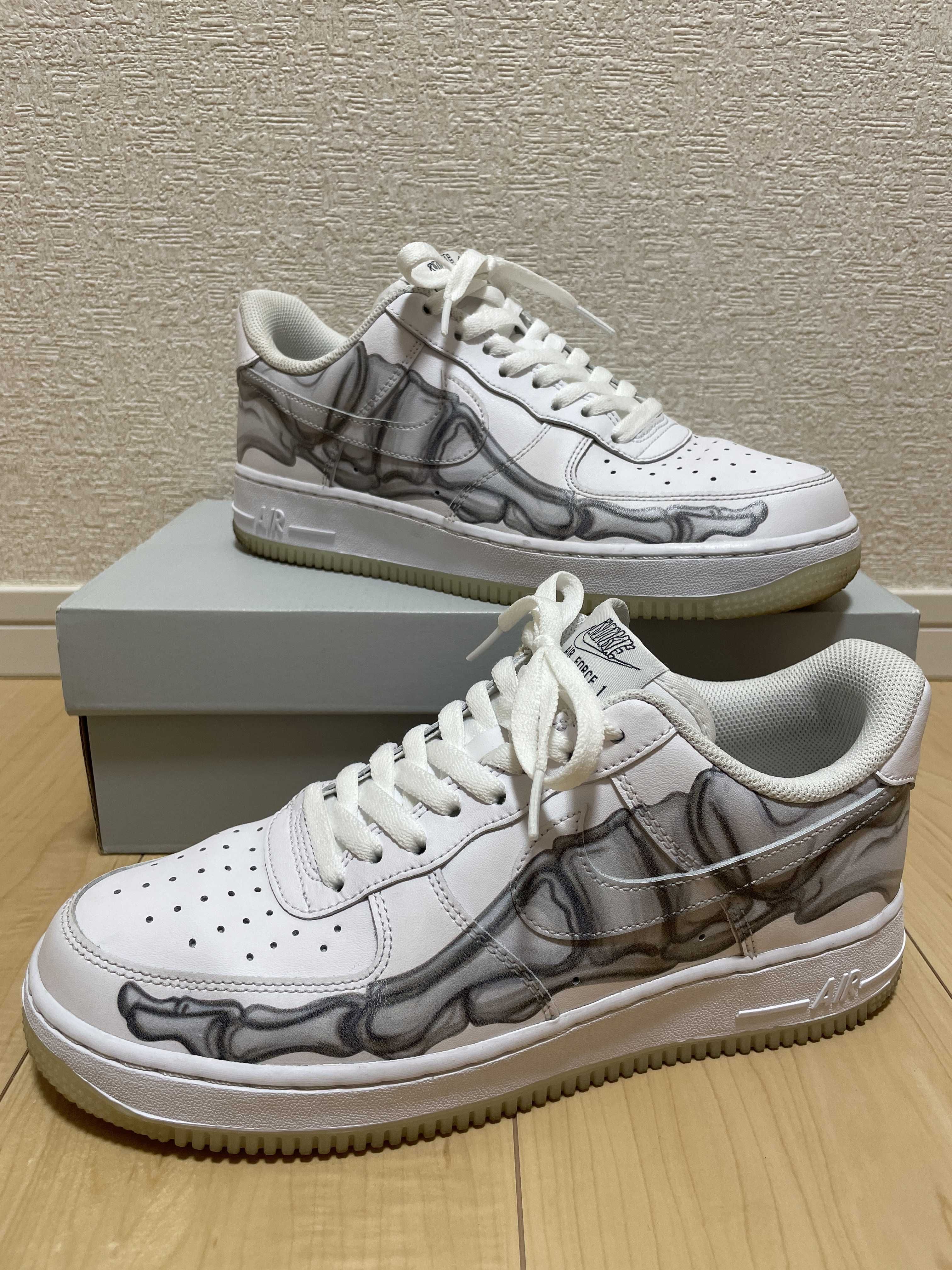 Nike Air Force 1 Low "White Skeleton"
