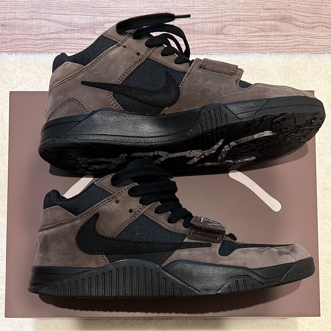 Travis Scott × Nike Jordan Jumpman Jack TR CJ1 T-Rexx "Black and Dark Mocha"