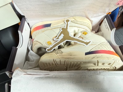 J Balvin × Nike TD Air Jordan 3 Retro SP "Sunset"