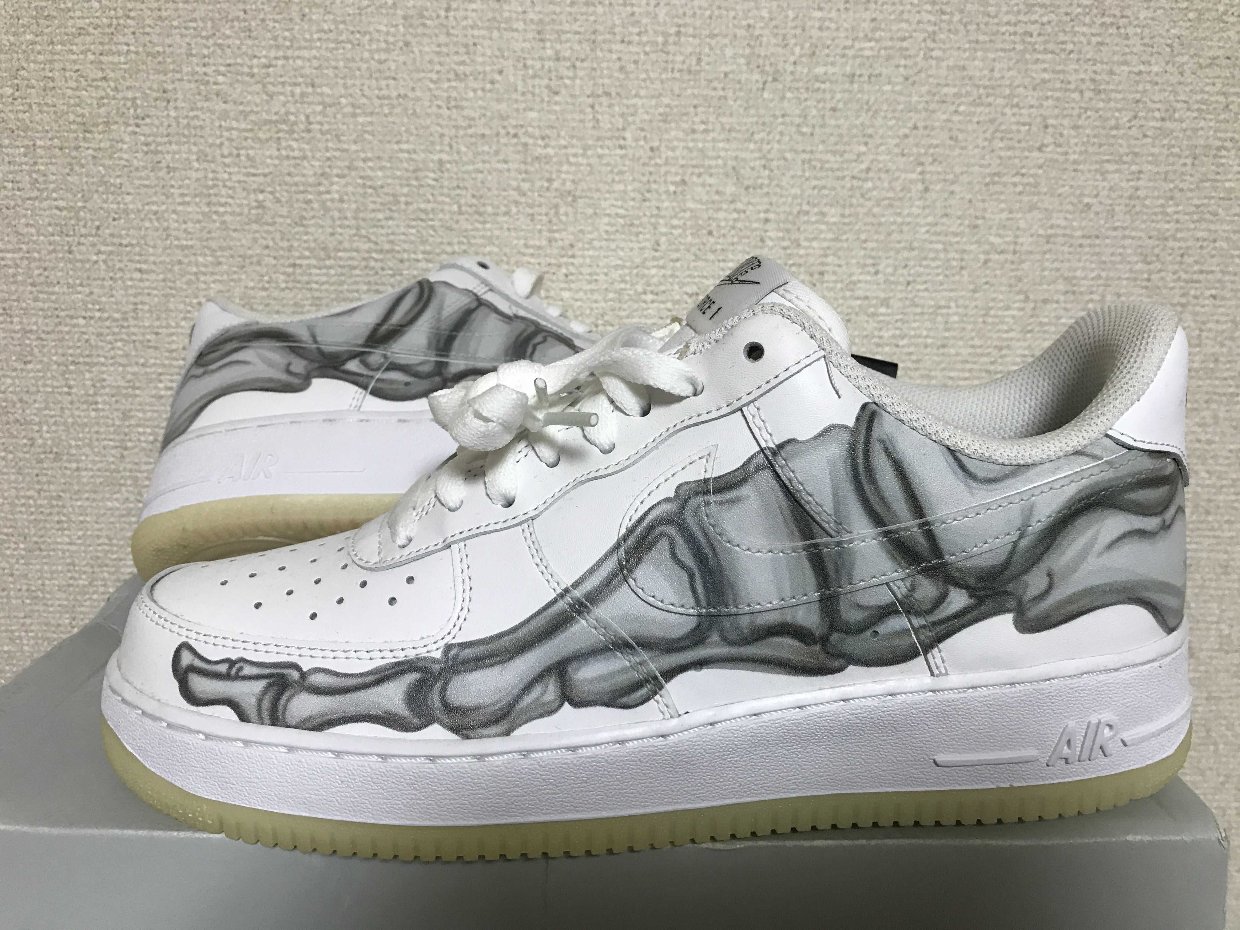 Nike Air Force 1 Low "White Skeleton"